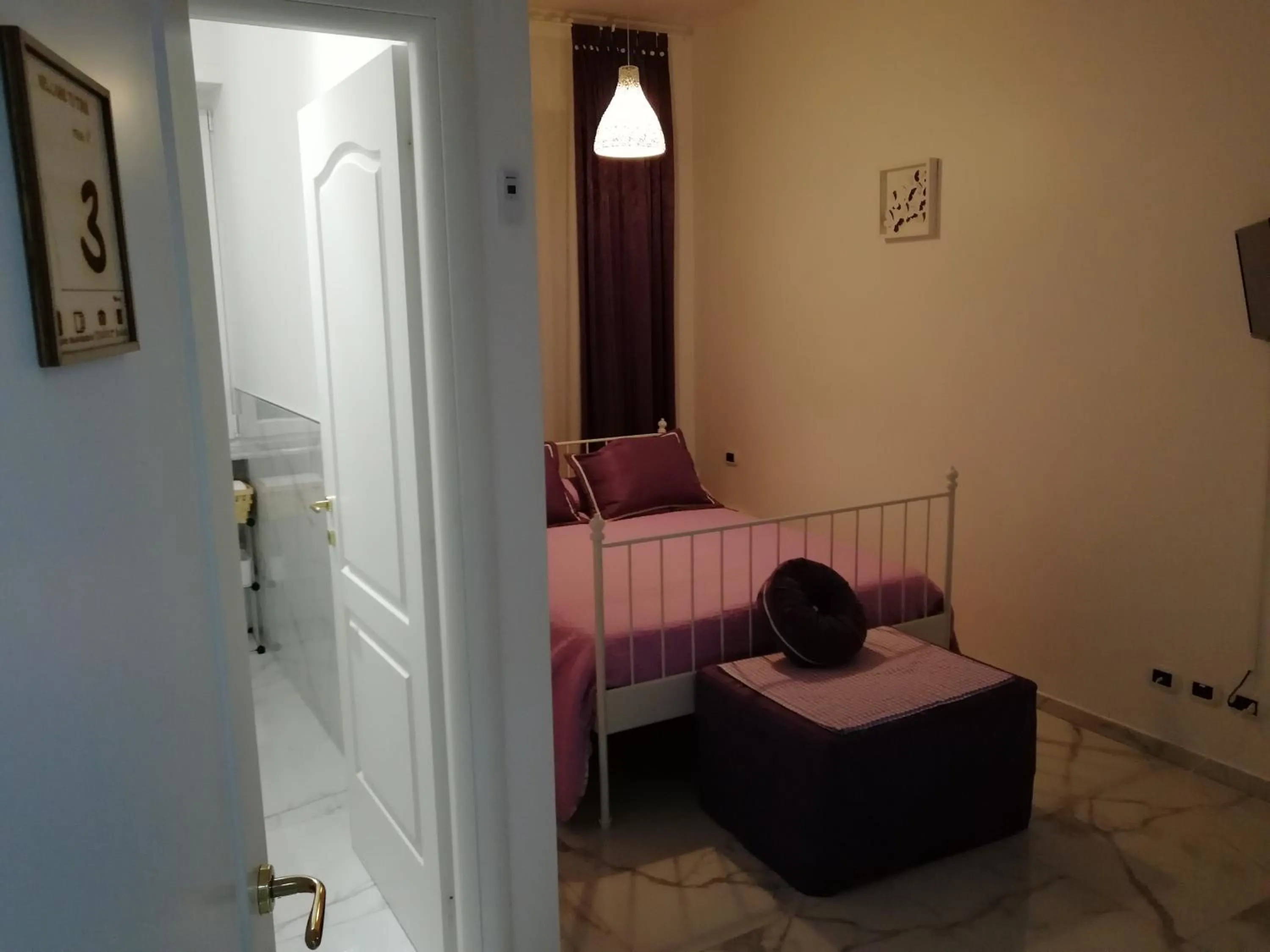 Bedroom, Bed in B&B Casa Nizza