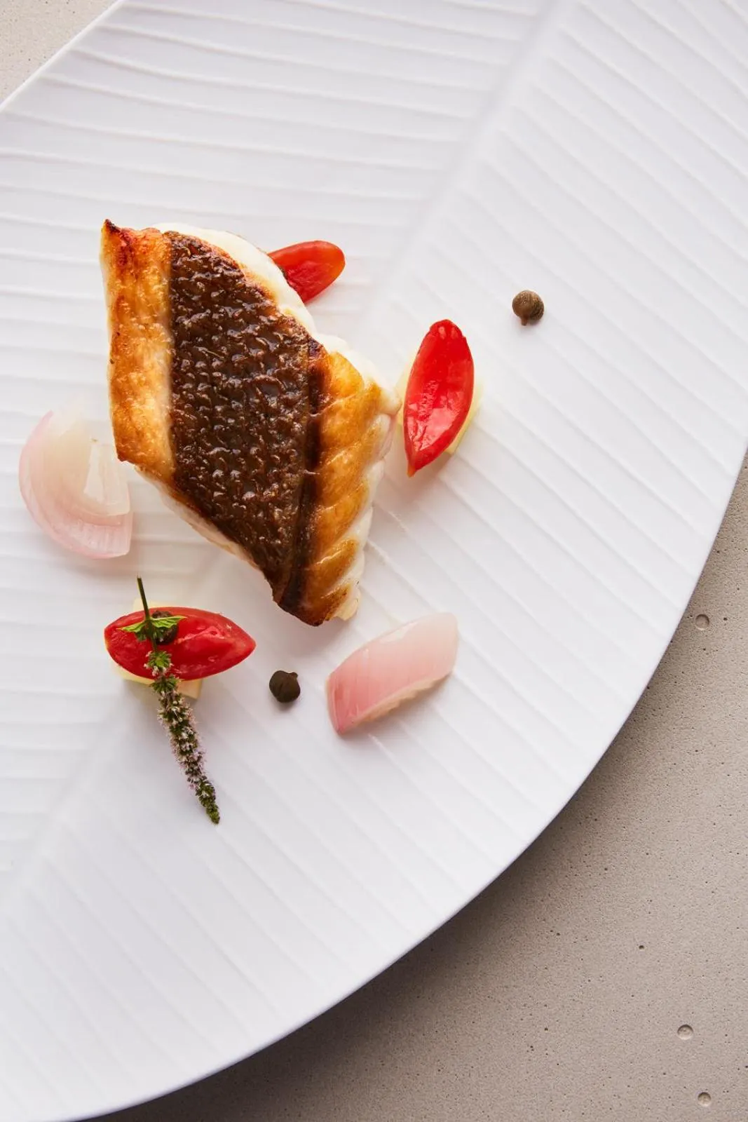 Food close-up in Sikelia Luxury Hotel