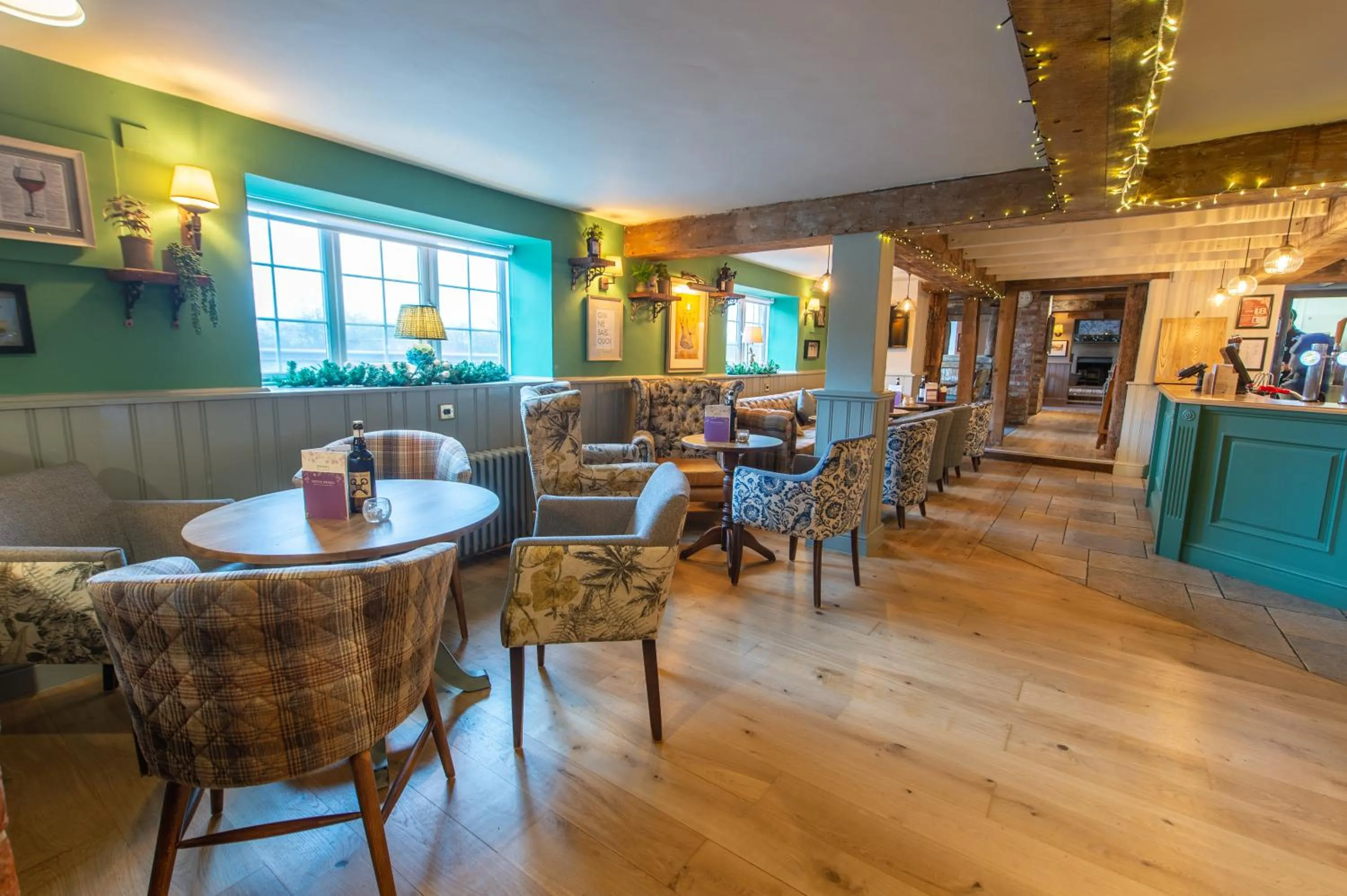 Lounge or bar in Cross Keys by Chef & Brewer Collection