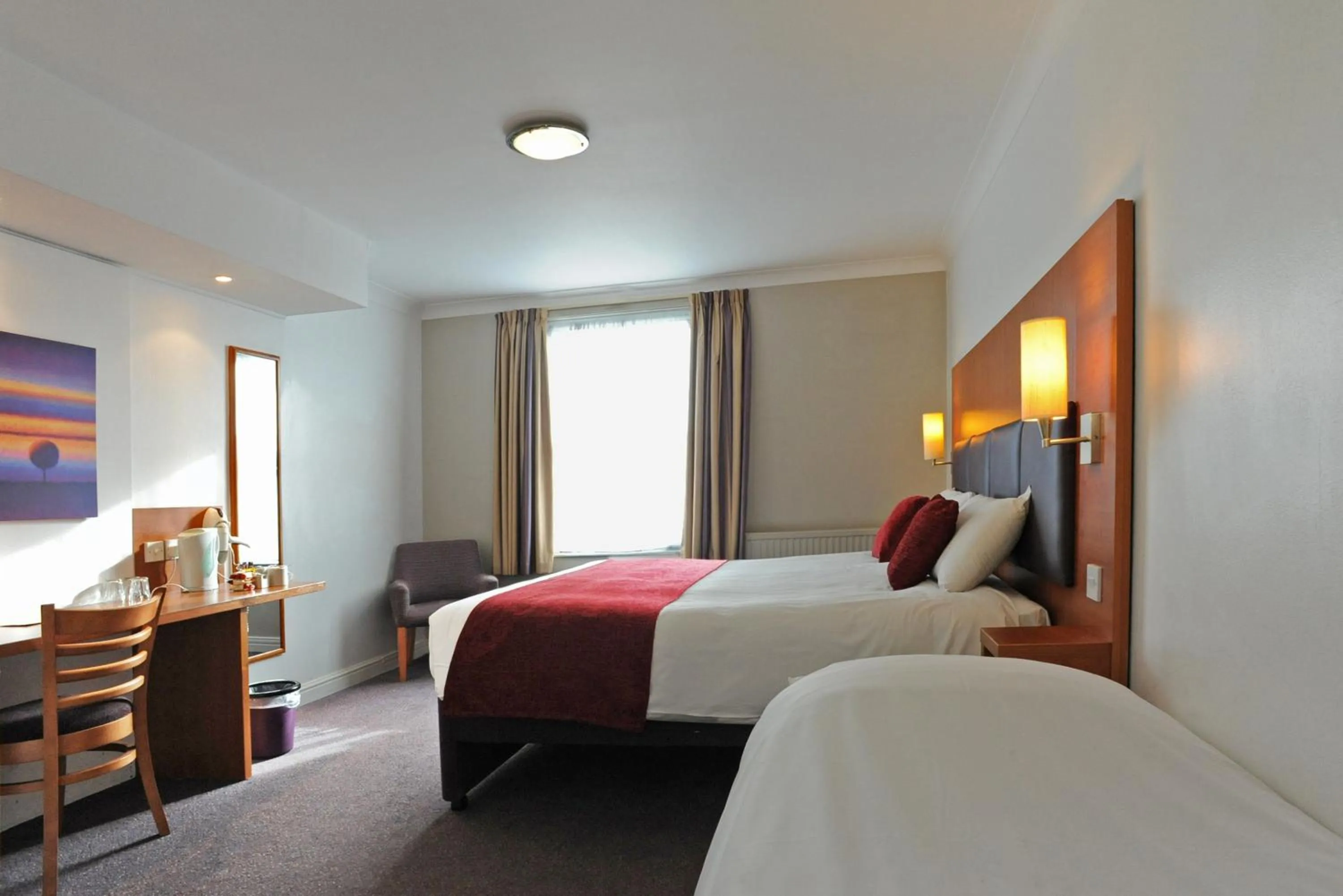 Bedroom, Bed in Cross Keys by Chef & Brewer Collection