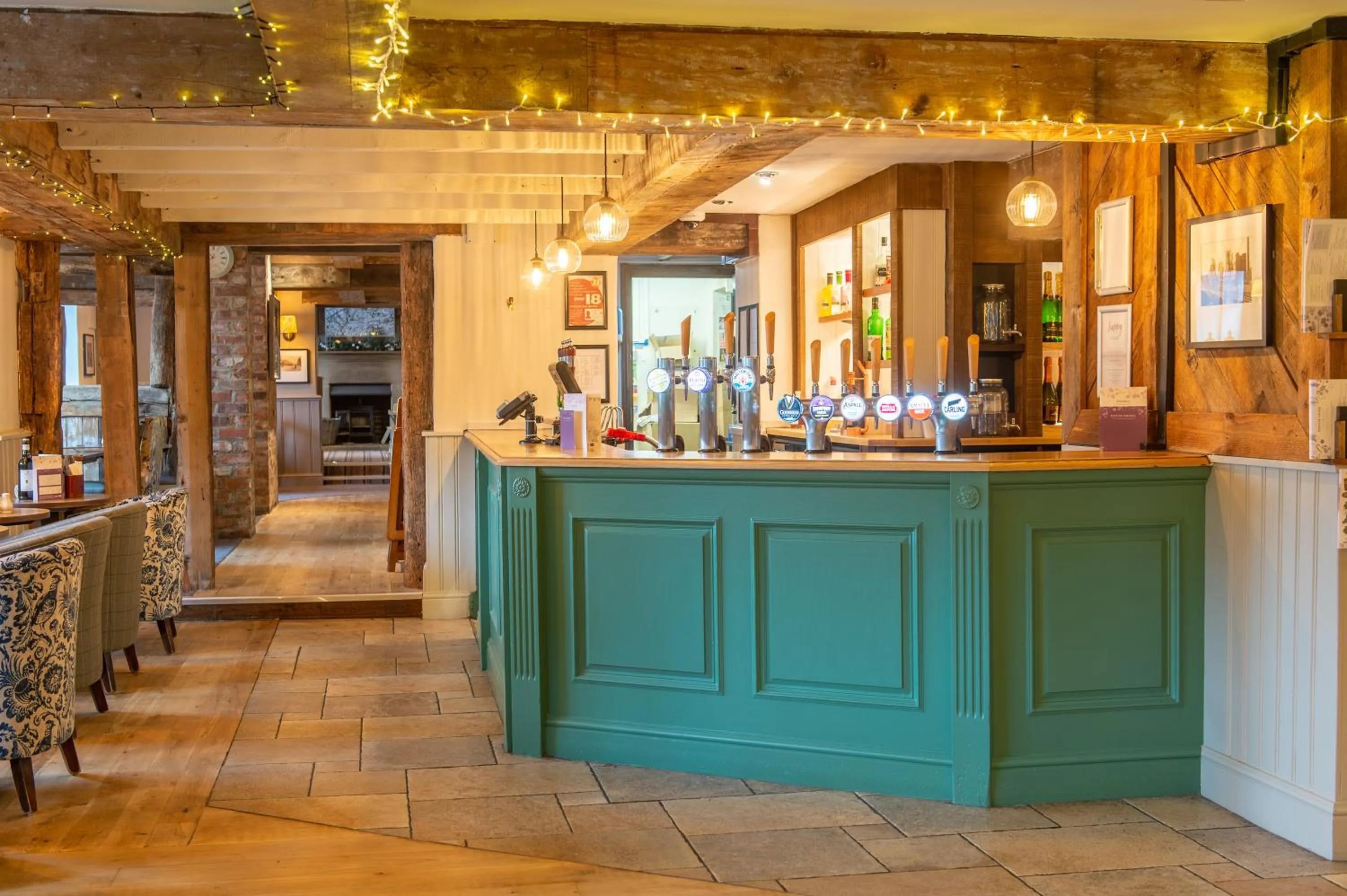 Lounge or bar in Cross Keys by Chef & Brewer Collection