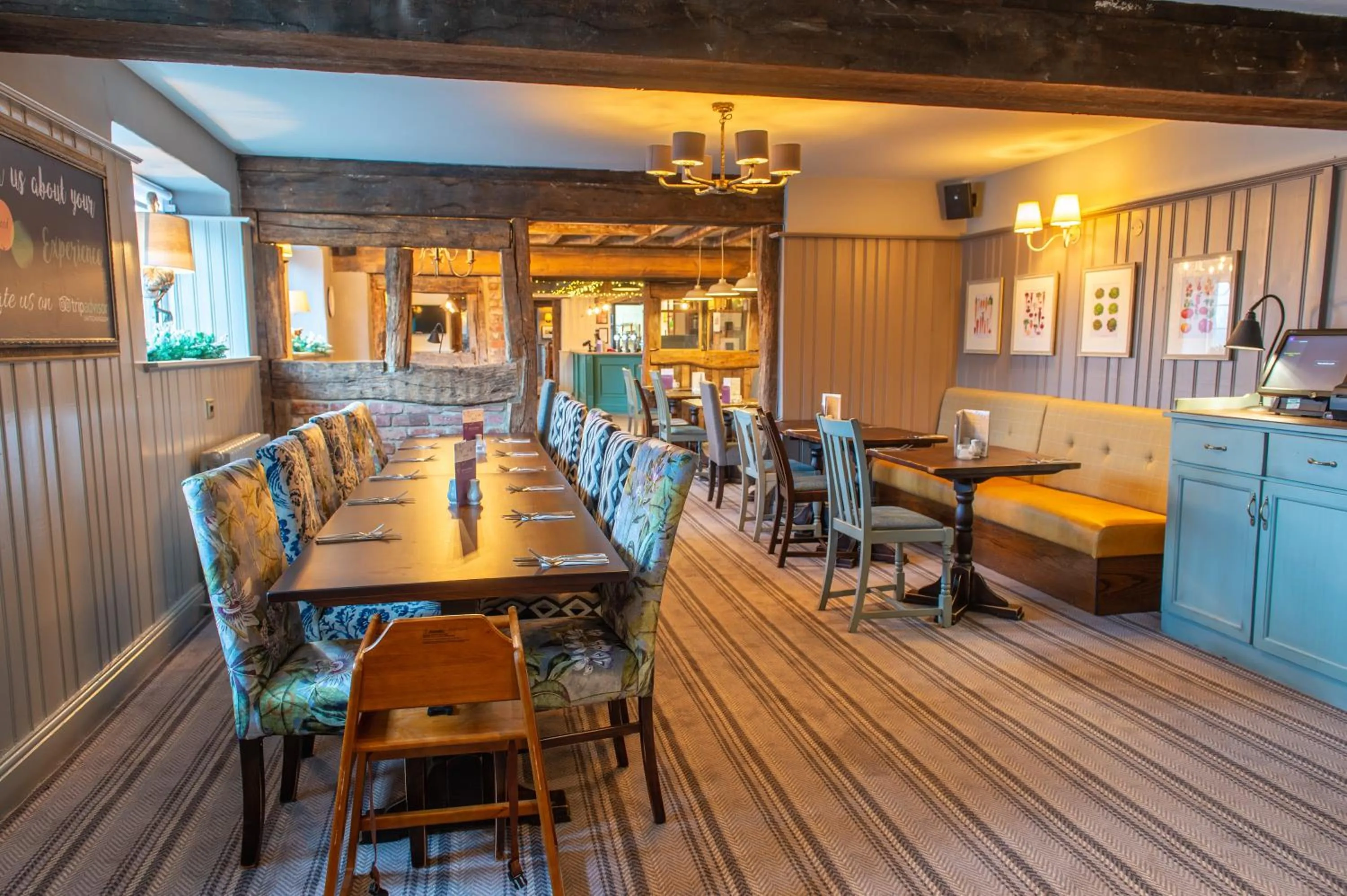 Dining area in Cross Keys by Chef & Brewer Collection