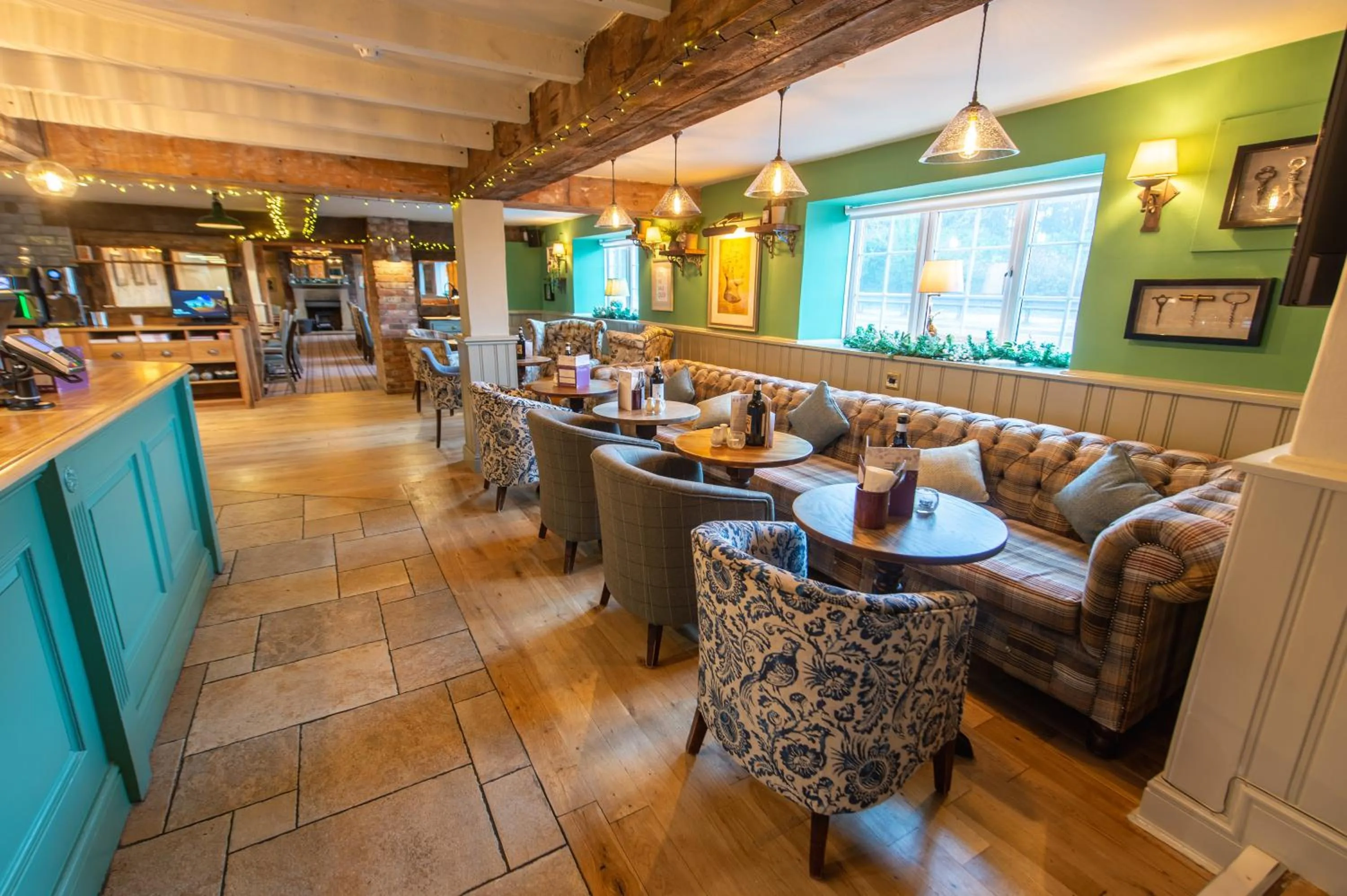Lounge or bar in Cross Keys by Chef & Brewer Collection