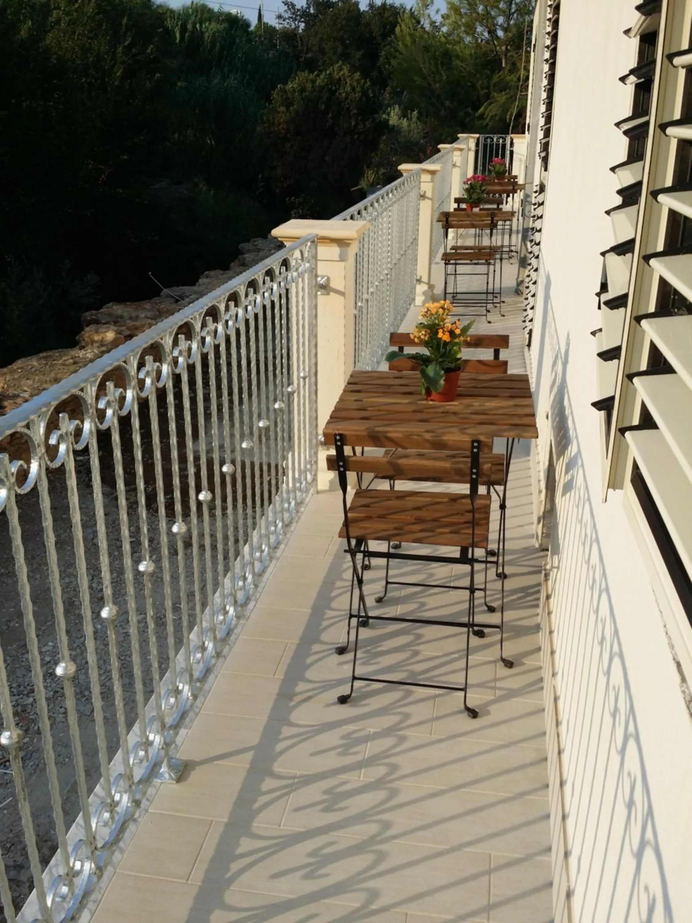 Balcony/Terrace in Le Castella B&B Restaurant