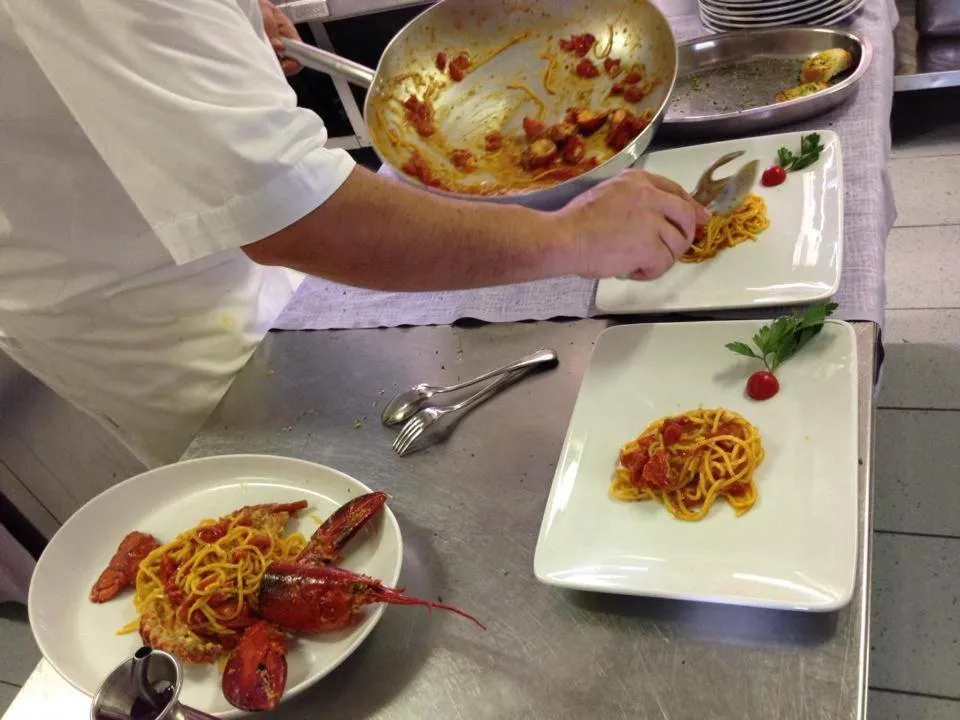 Food in Hotel Marina