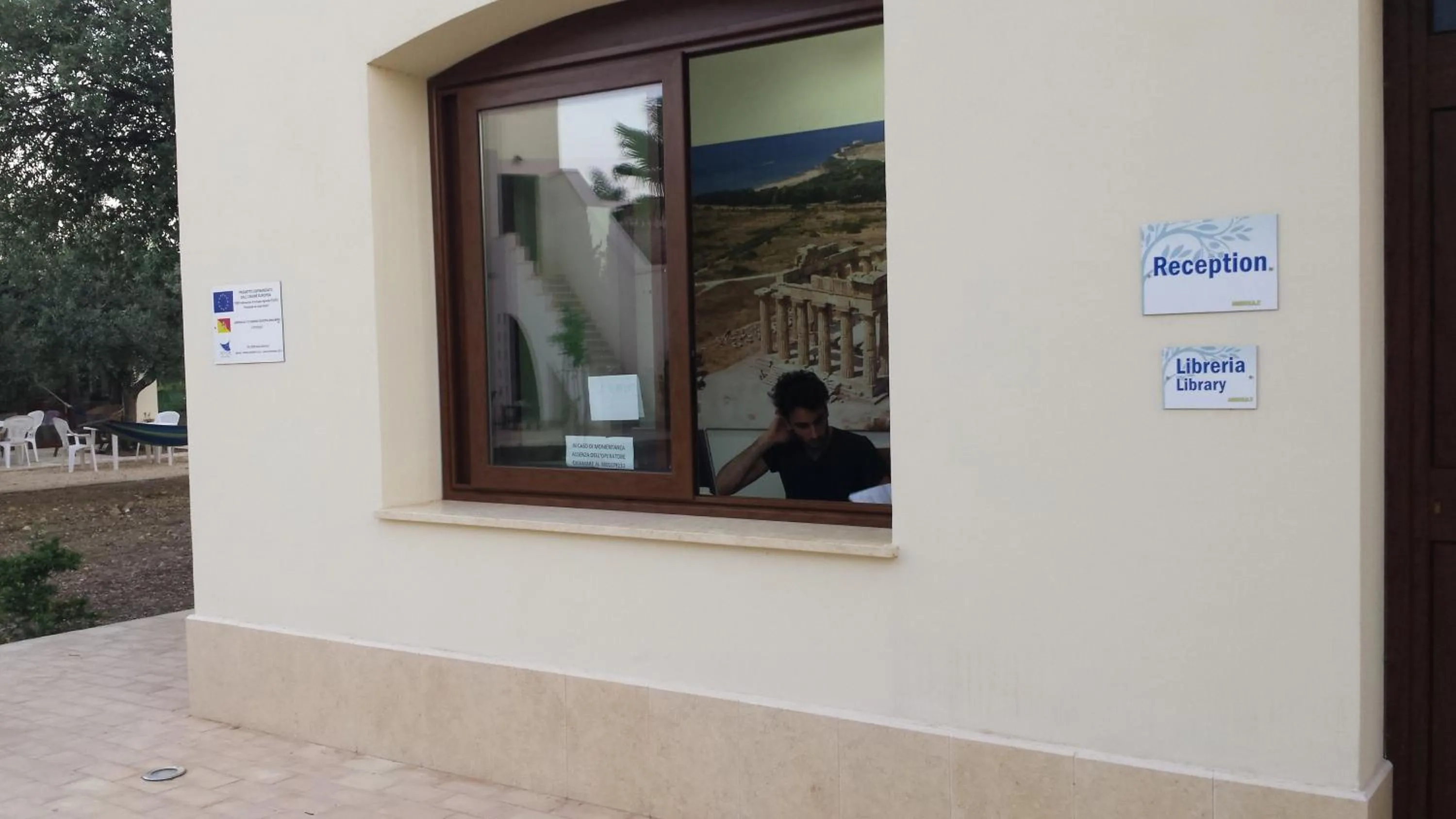 Library in Agrisicilia (Relax Mare e Natura)