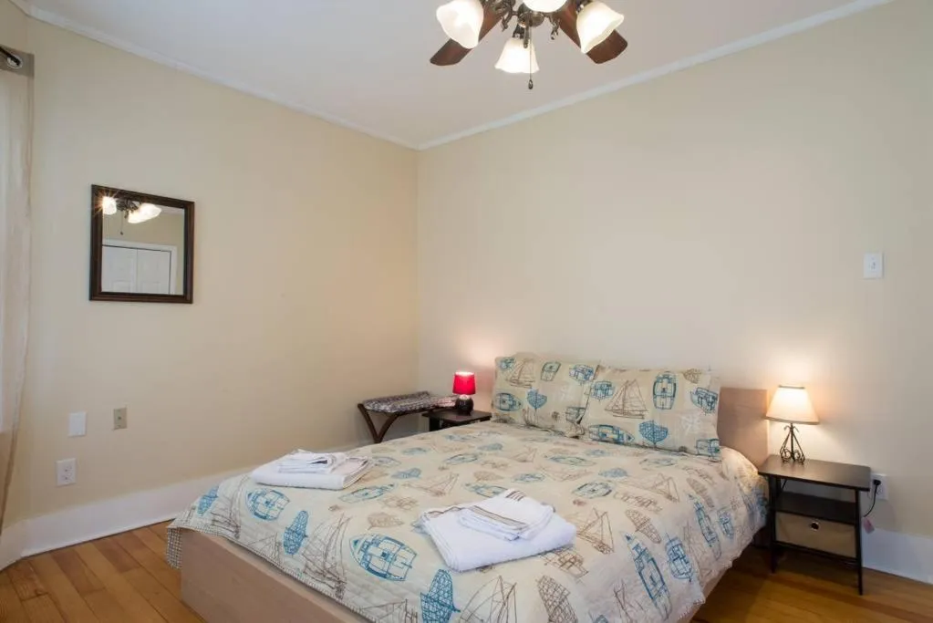 Bedroom, Bed in Apartments in Salem