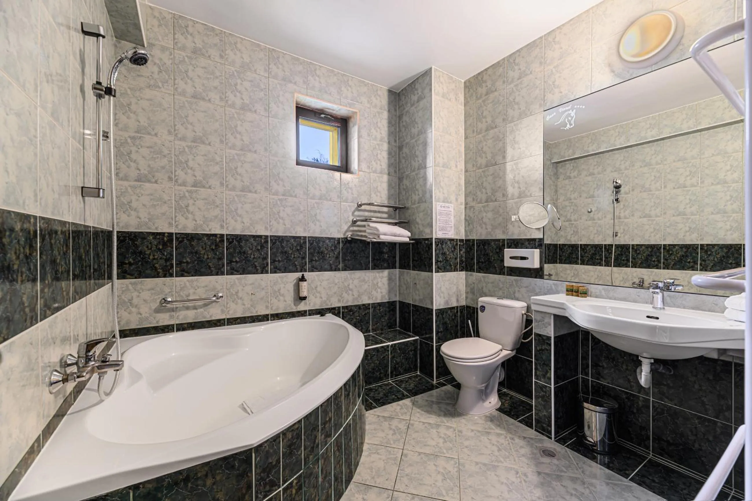 Toilet in Hotel Casa Viorel jacuzzi & saunas