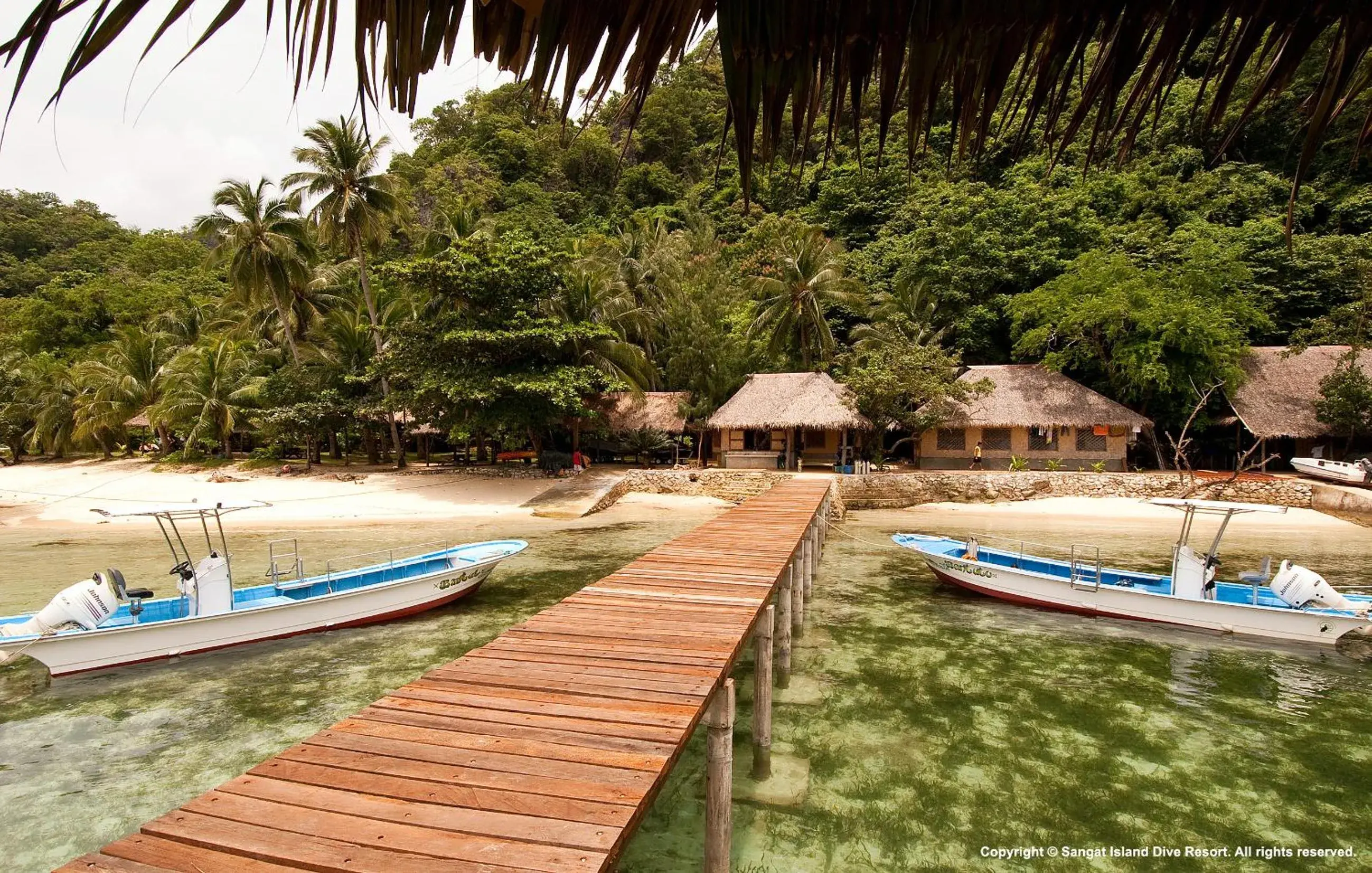 Property building in Sangat Island Dive Resort Property building in Sangat Island Dive Resort