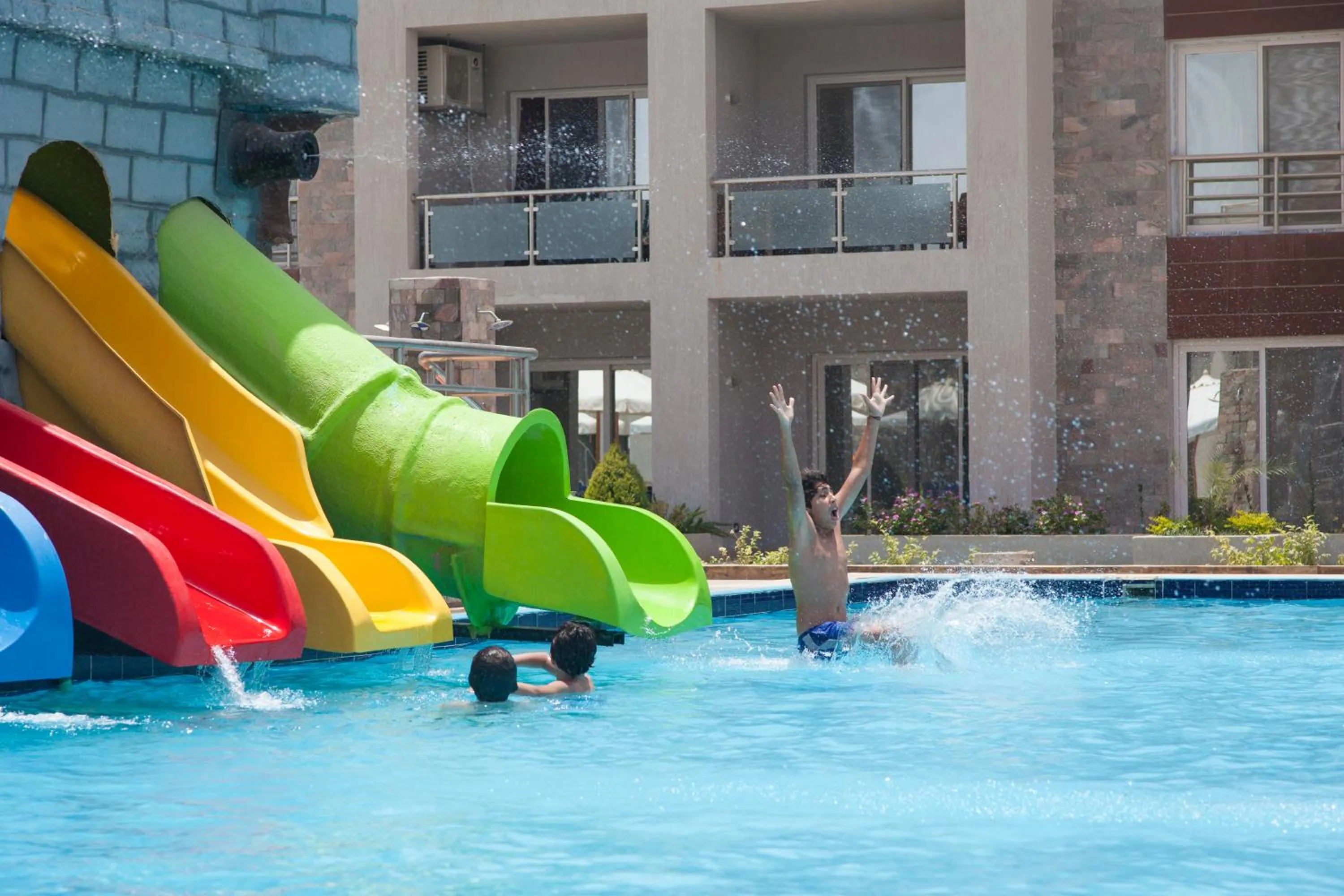 Aqua park in Elite Residence Aqua Park