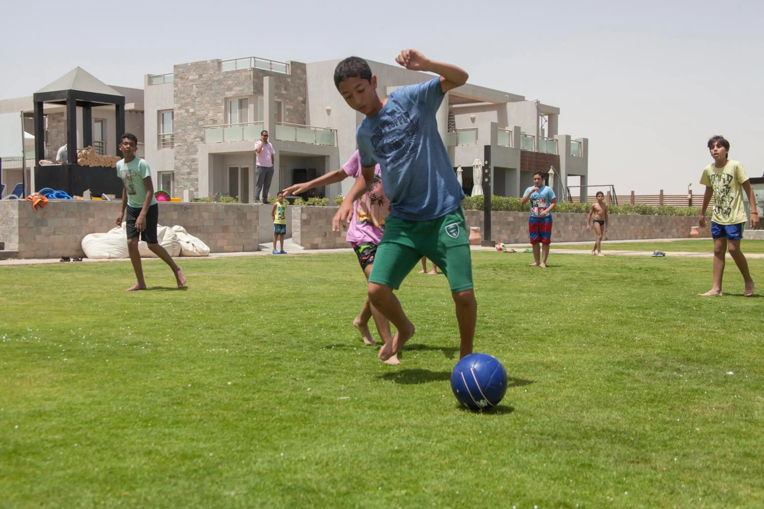 Garden in Elite Residence Aqua Park