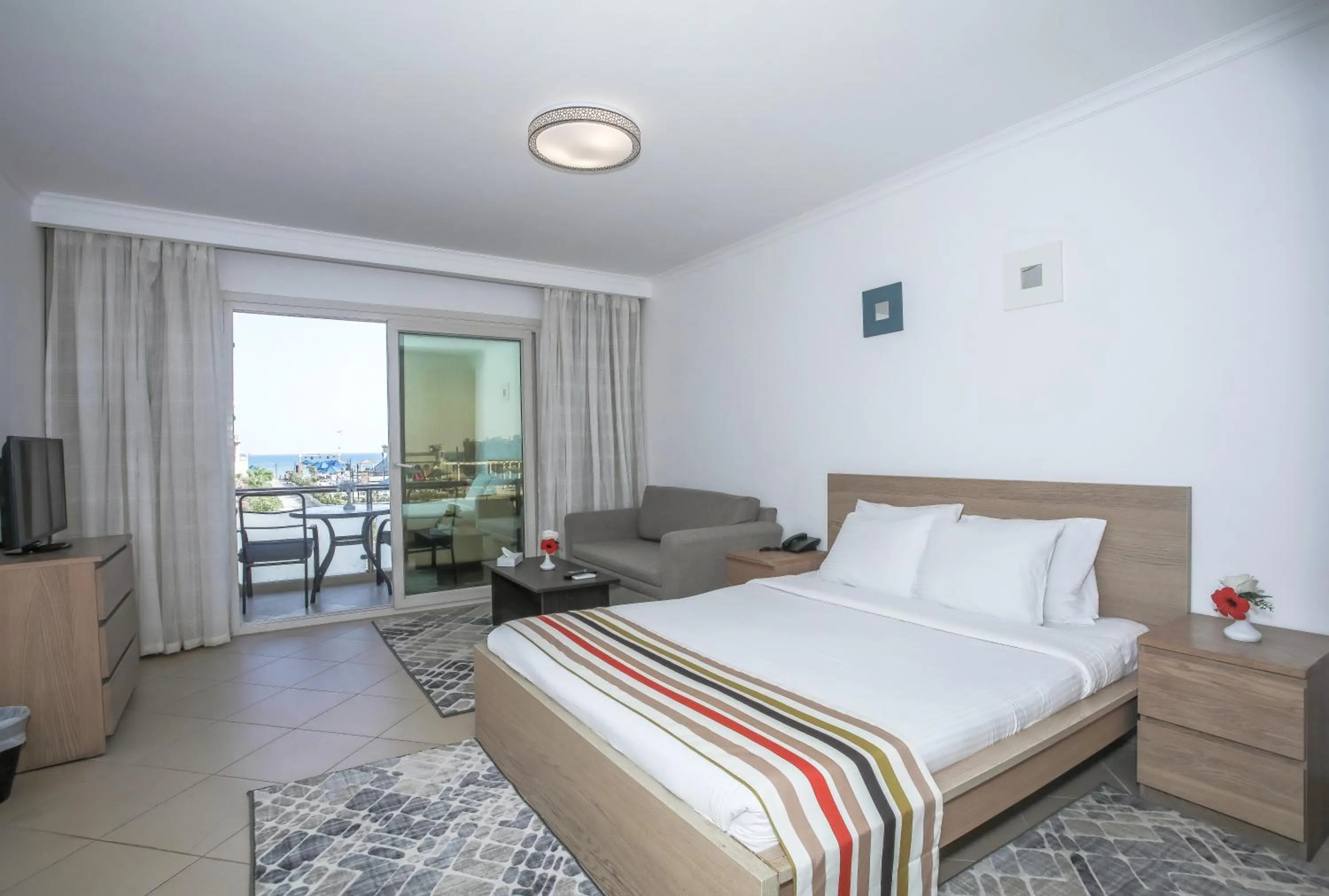 Bedroom, Bed in Elite Residence Aqua Park