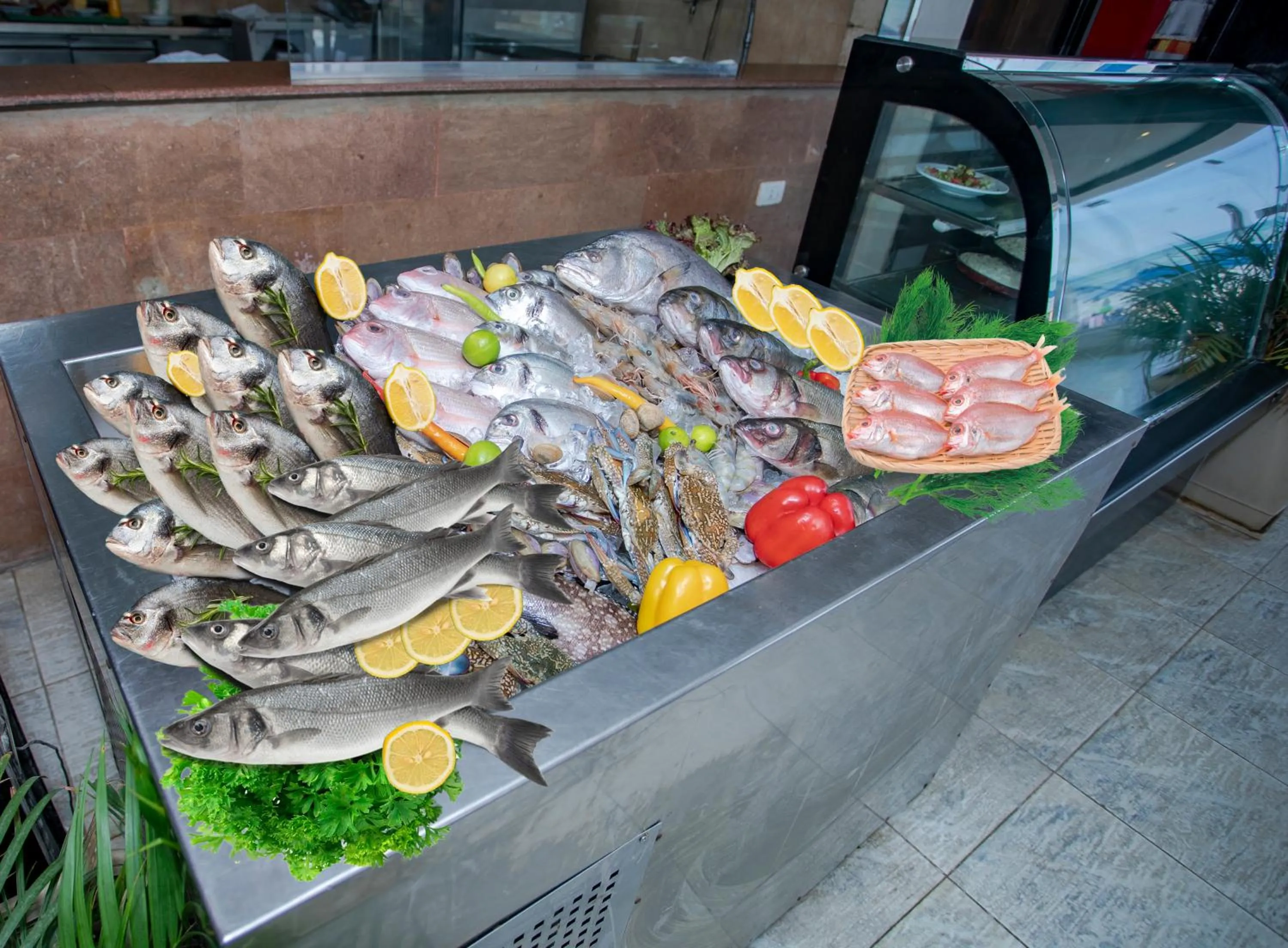 Restaurant/places to eat in Elite Residence Aqua Park