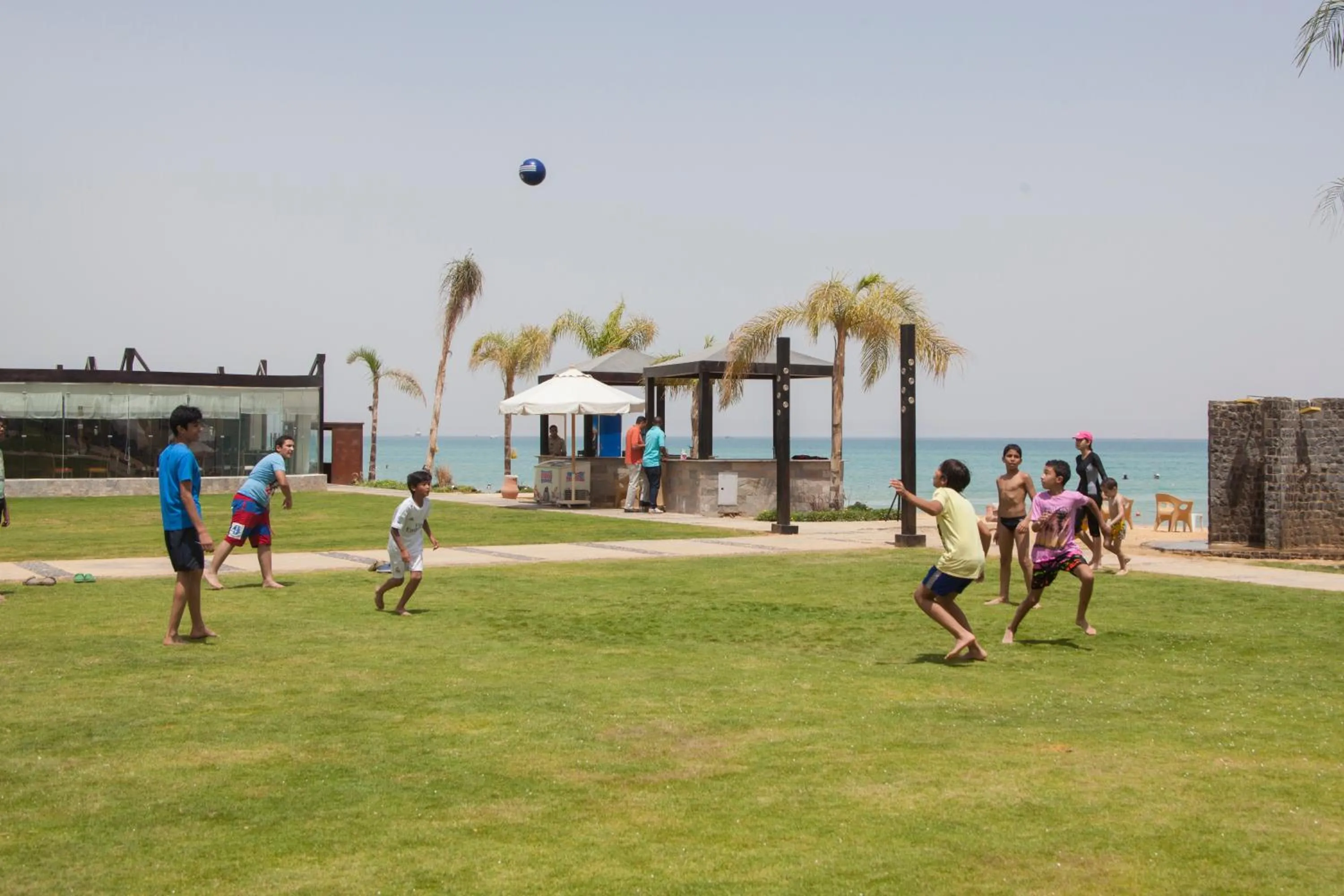 Garden in Elite Residence Aqua Park