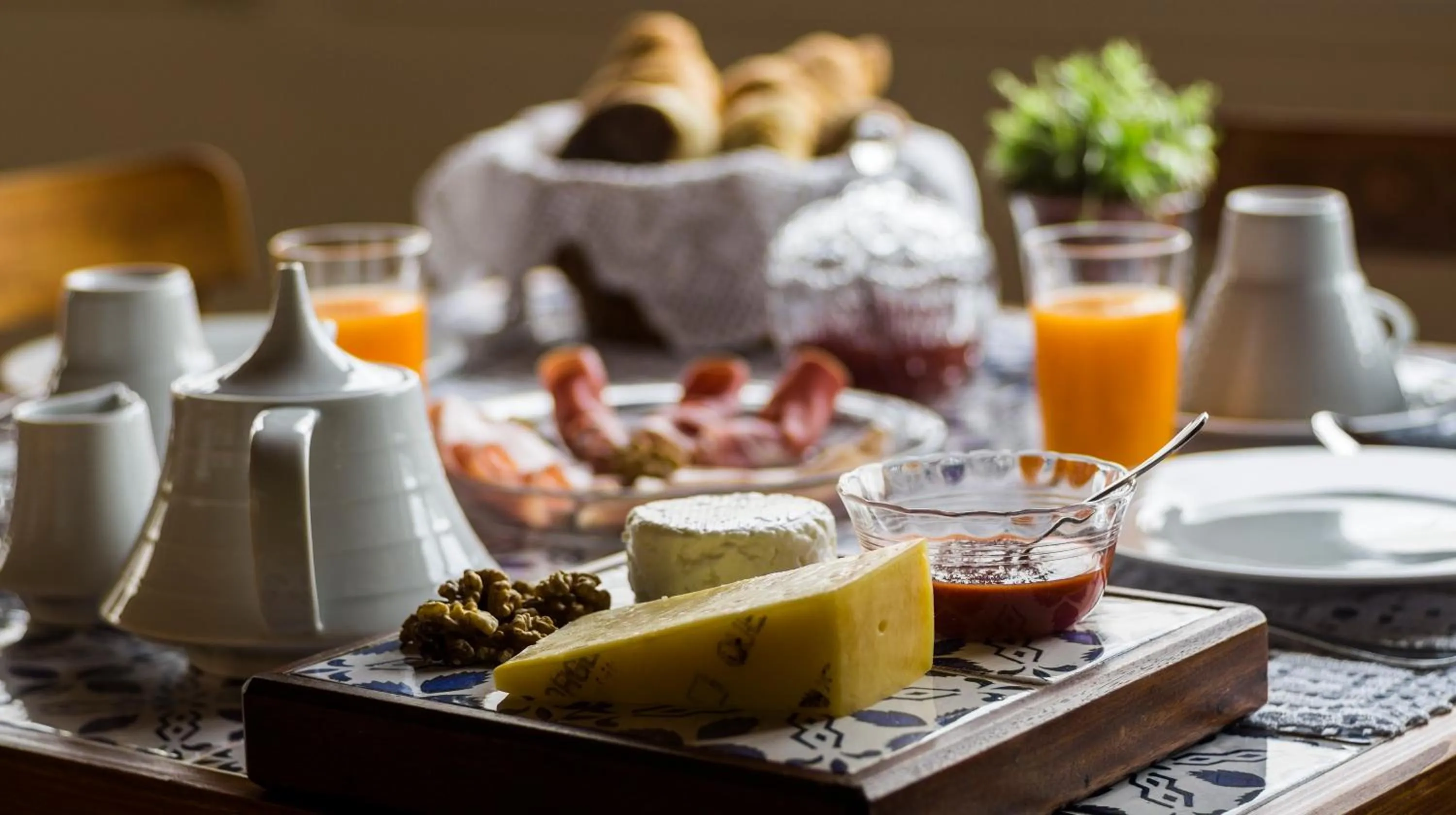 Continental breakfast in Casa do Campo de São Francisco