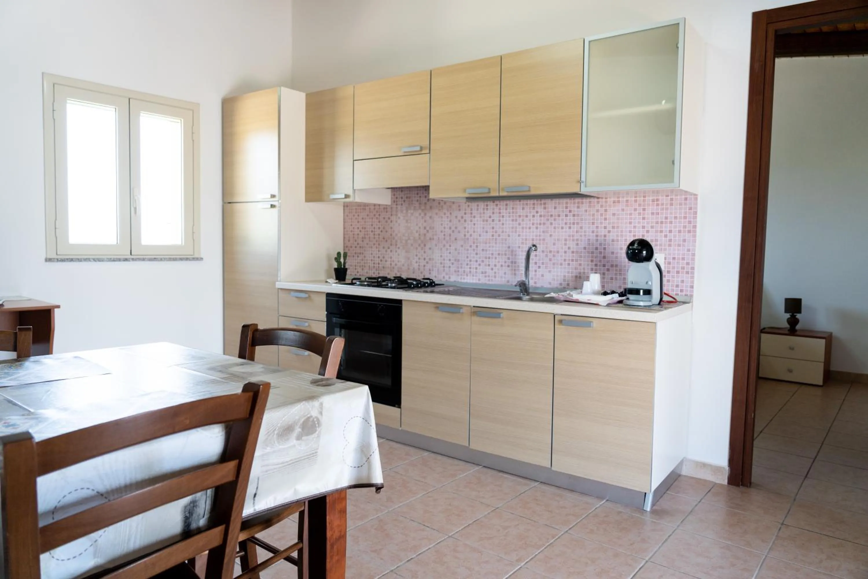 Kitchen or kitchenette in B&B L'Uliveto Rooms & Pool