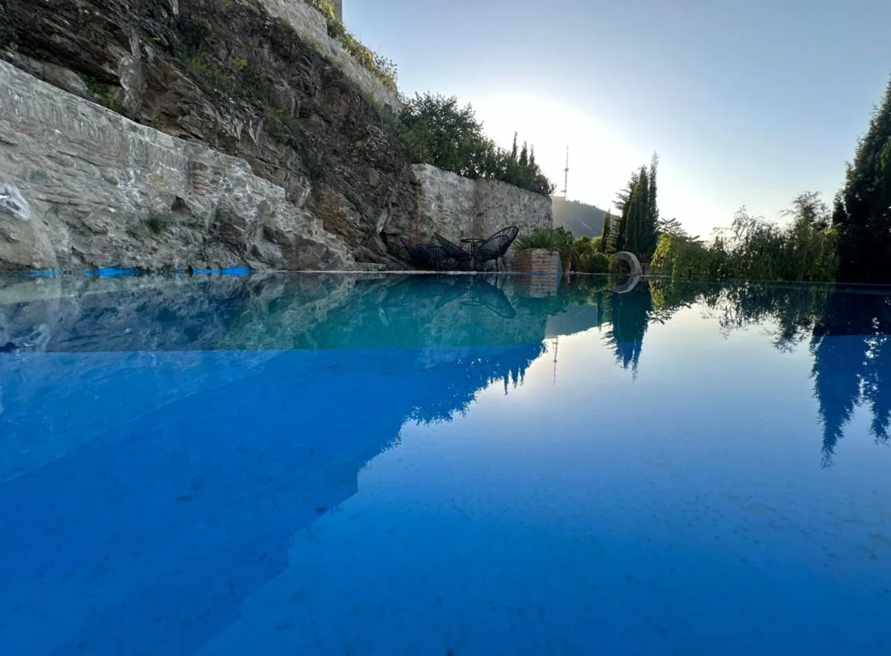 Swimming pool in Castle in Old Town
