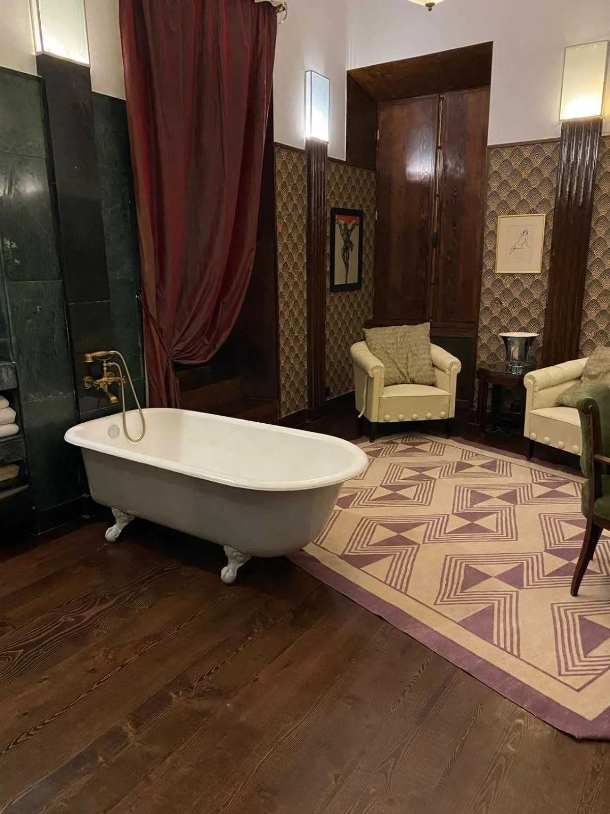 Living room in Castle in Old Town