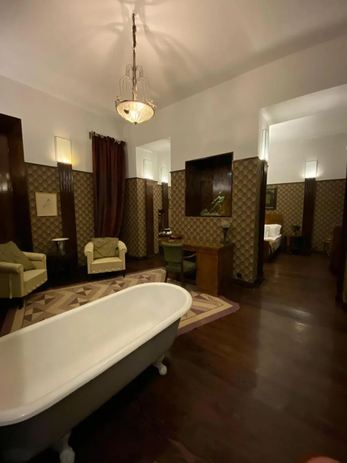 Living room in Castle in Old Town