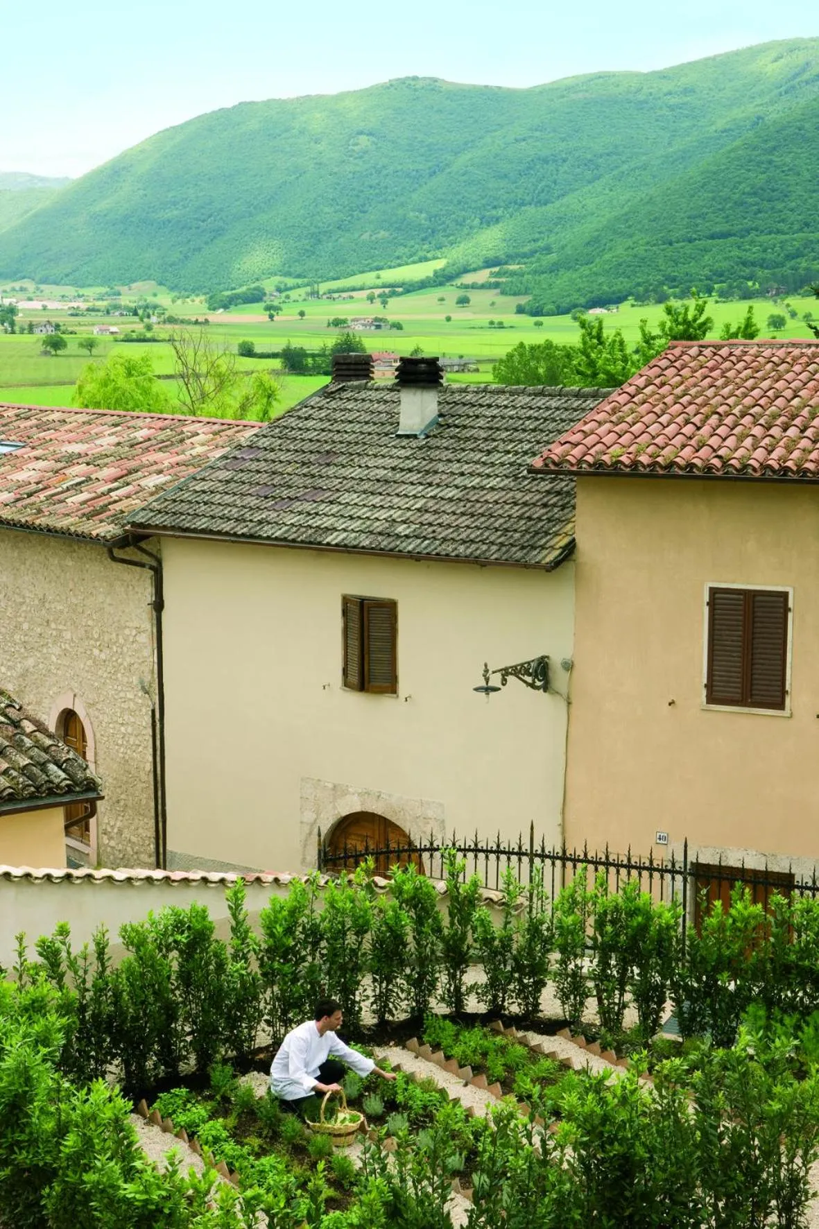 Garden in Relais & Chateaux Palazzo Seneca