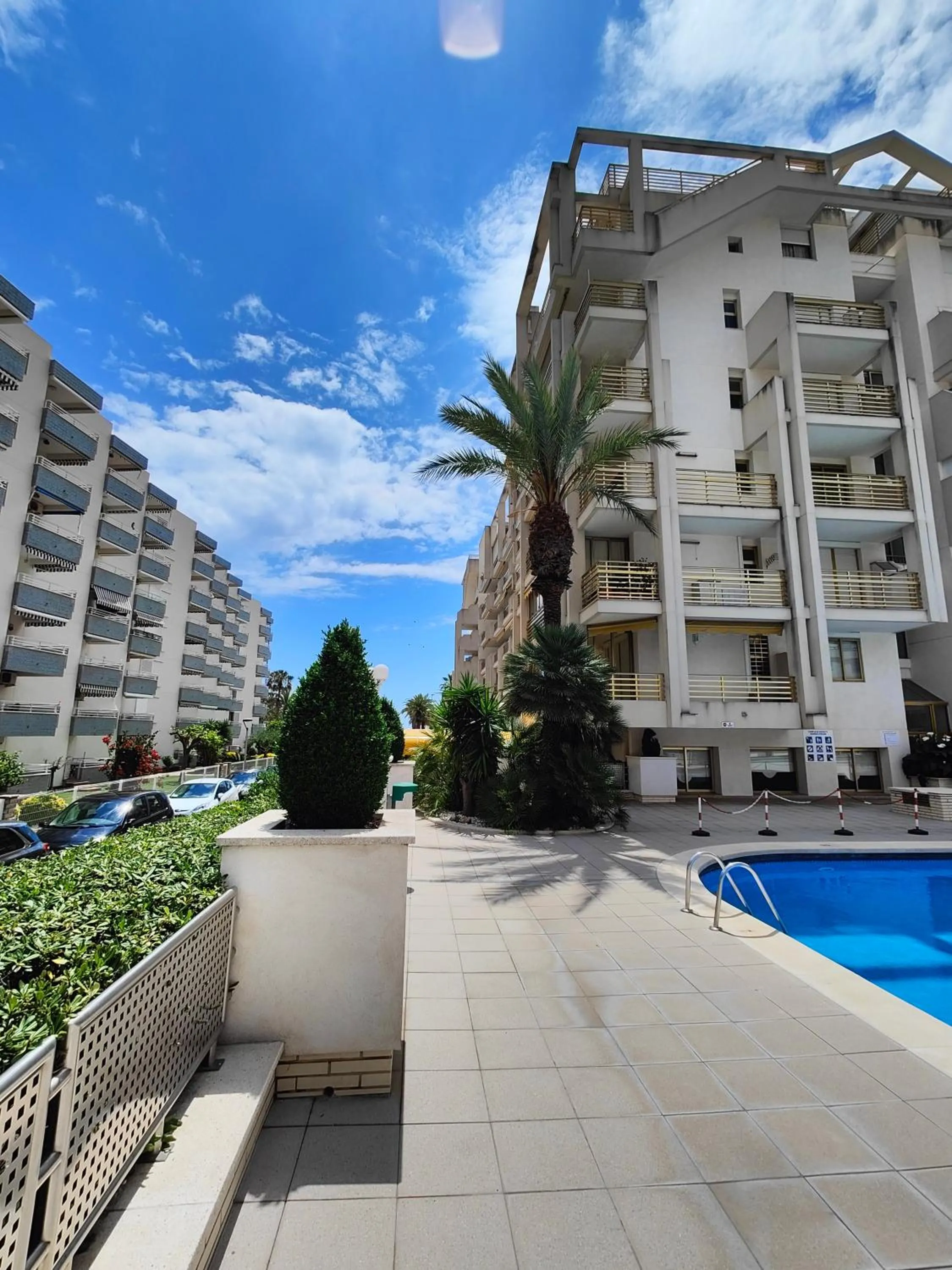 Pool view in L'Eixideta
