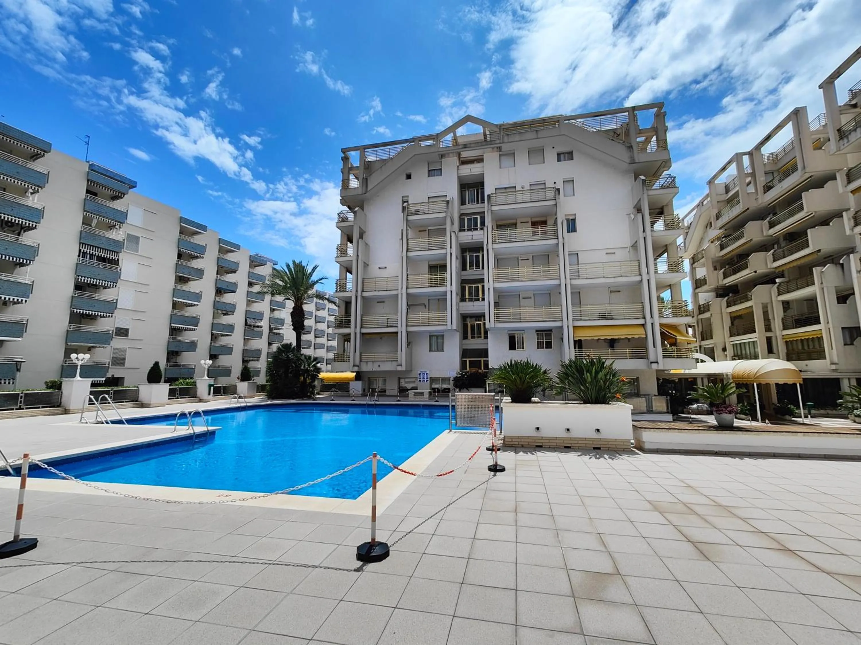 Pool view in L'Eixideta