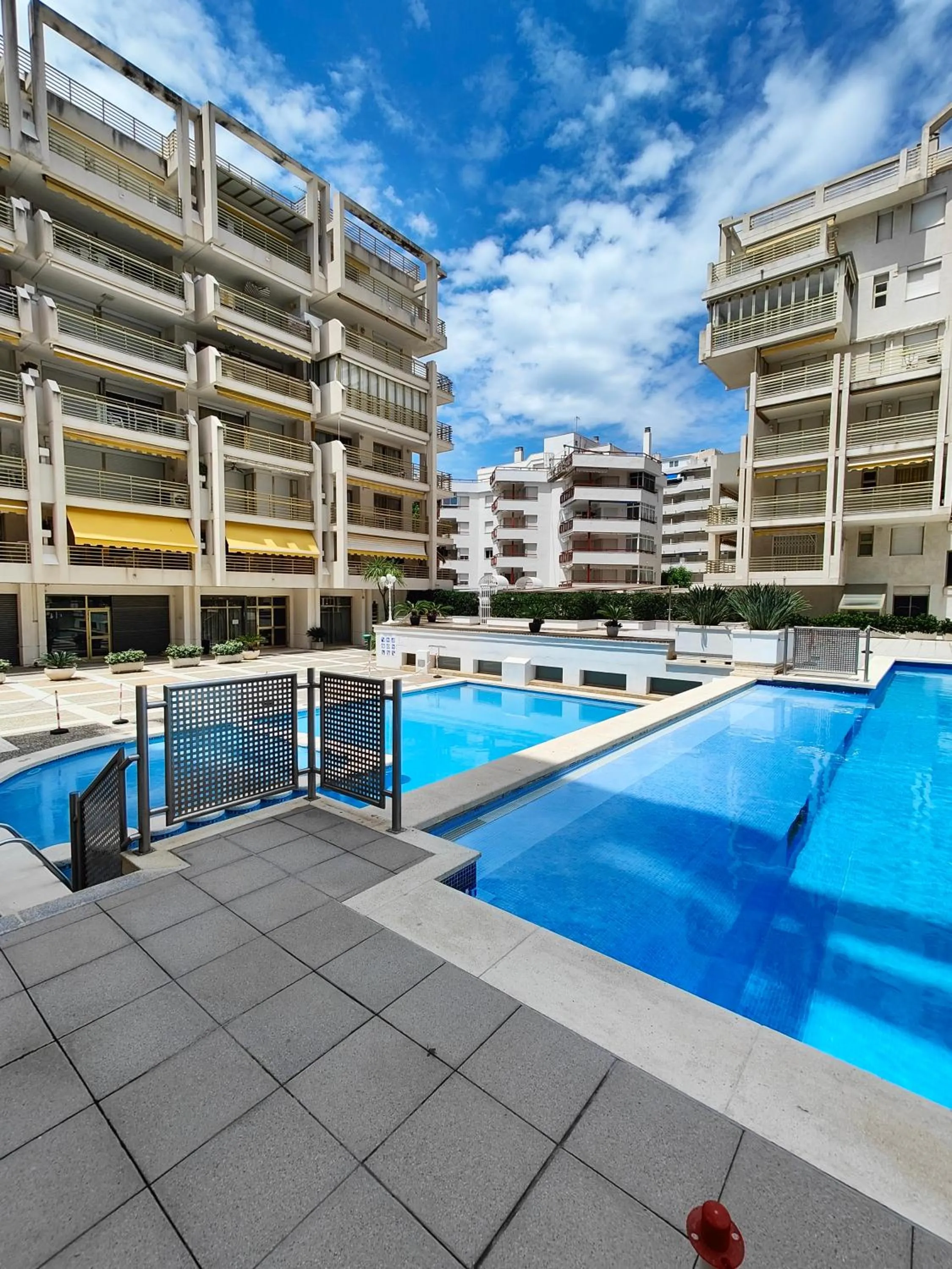 Pool view in L'Eixideta