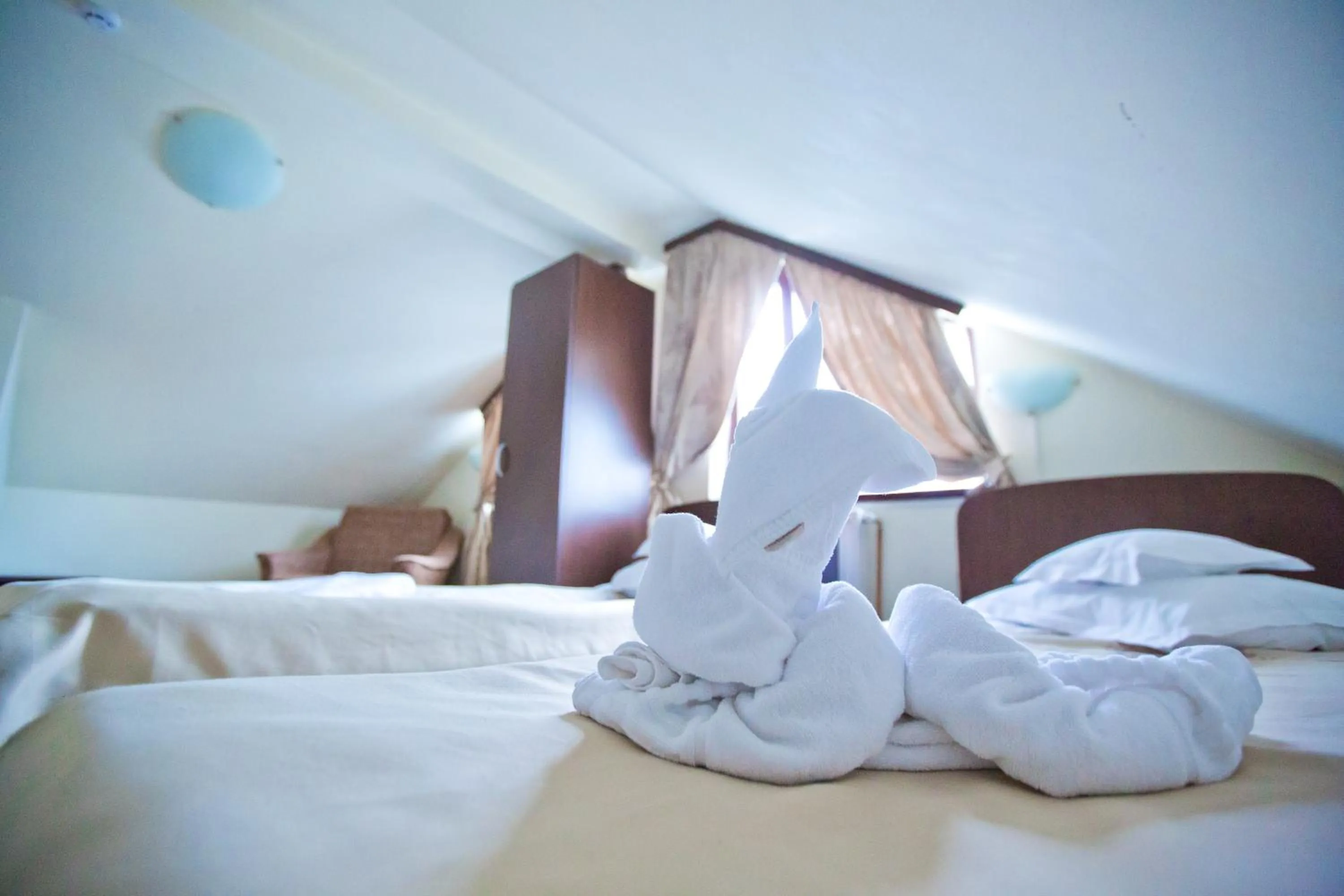 Bed in Hotel Piemonte