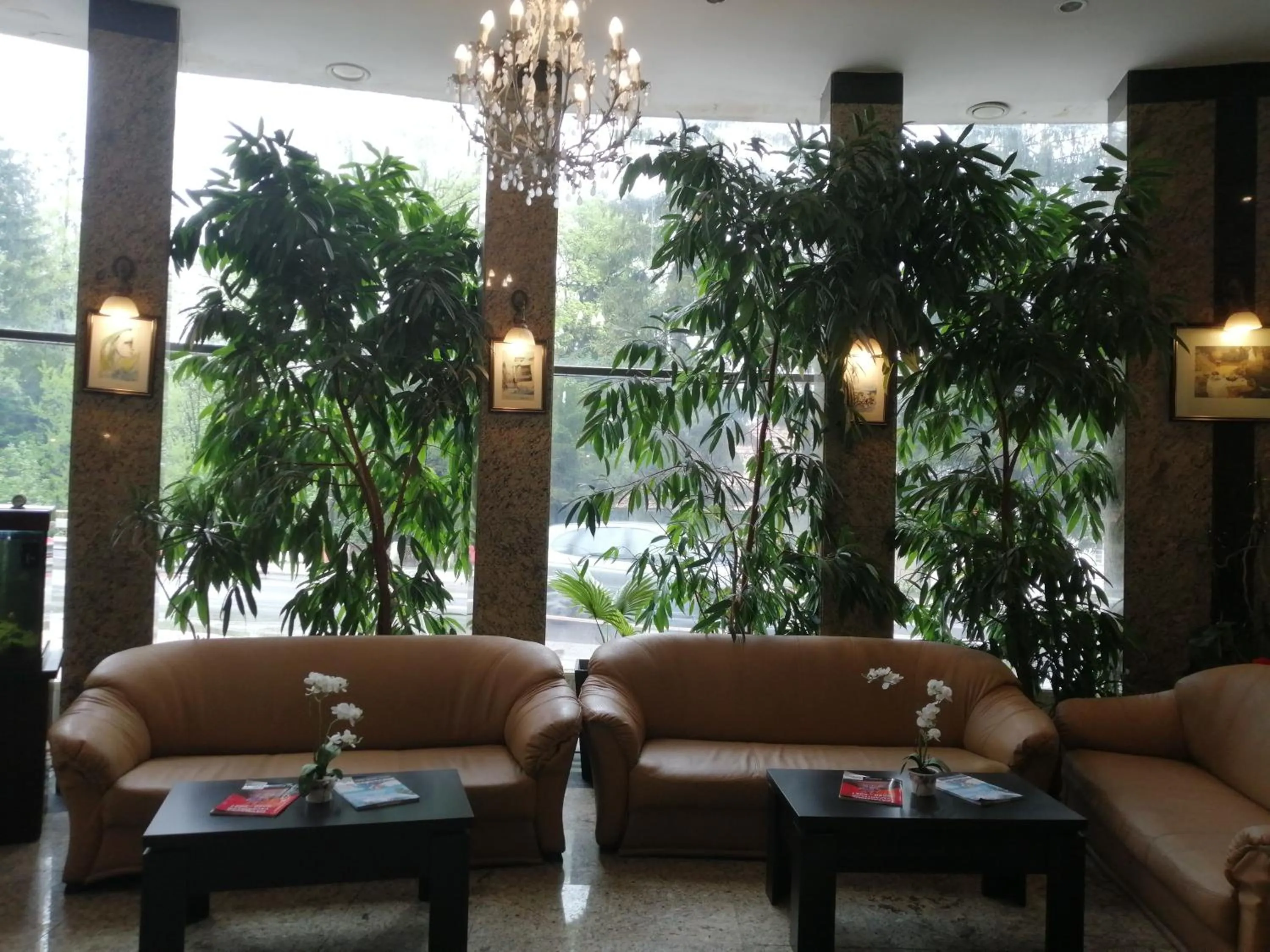 Lobby or reception in Hotel Piemonte