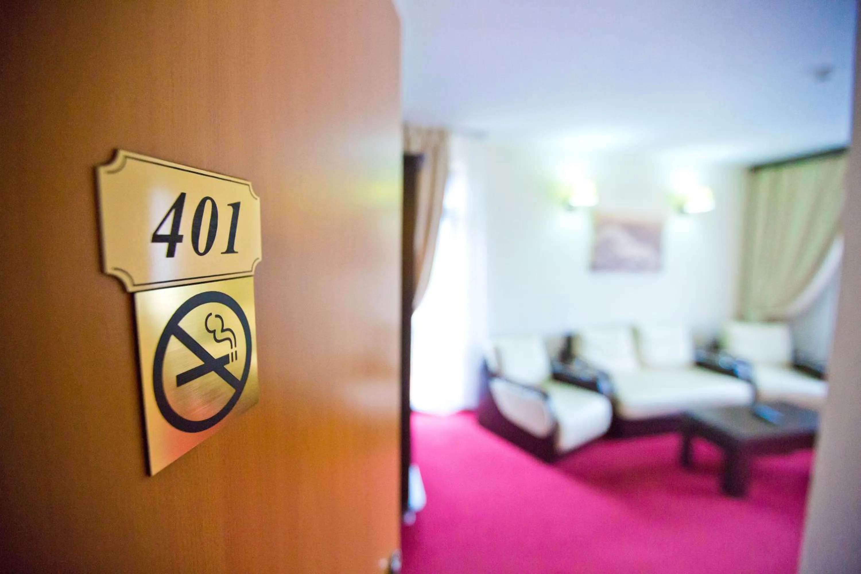 Living room in Hotel Piemonte