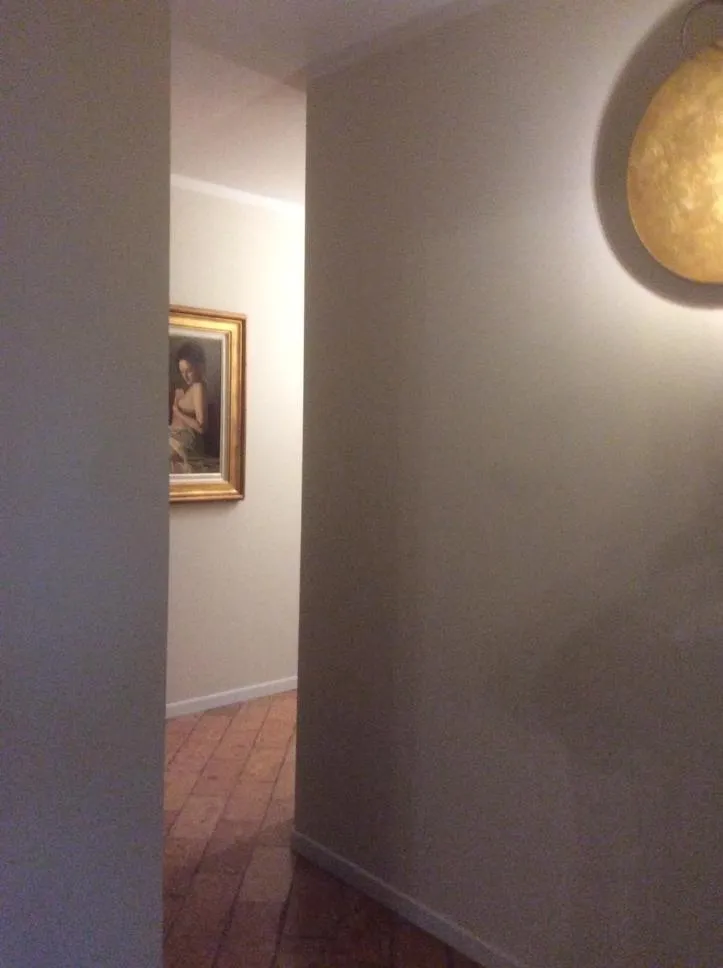 Lobby or reception in B&B La Forcella