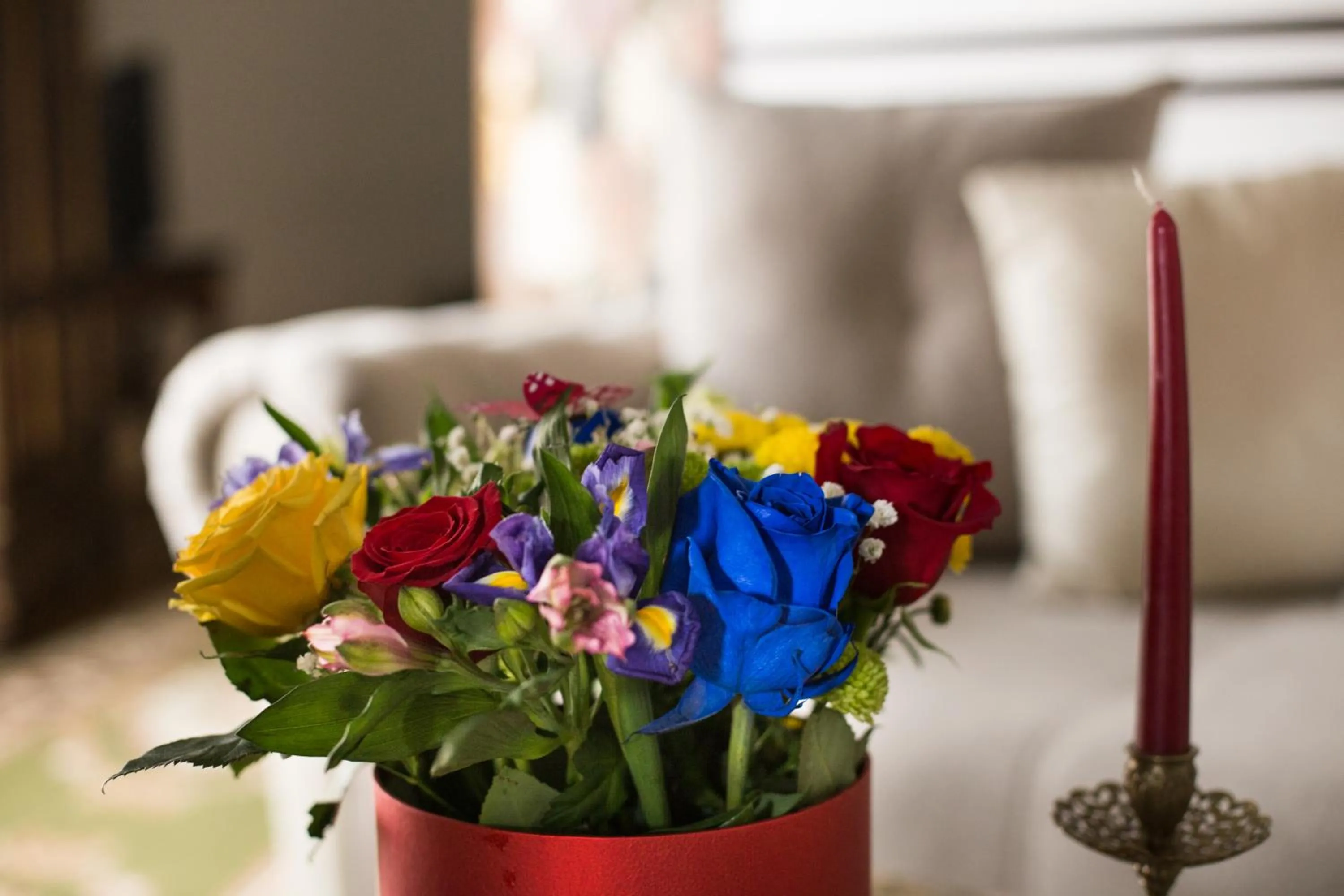 Living room in Hunter Prince Castle Hotel