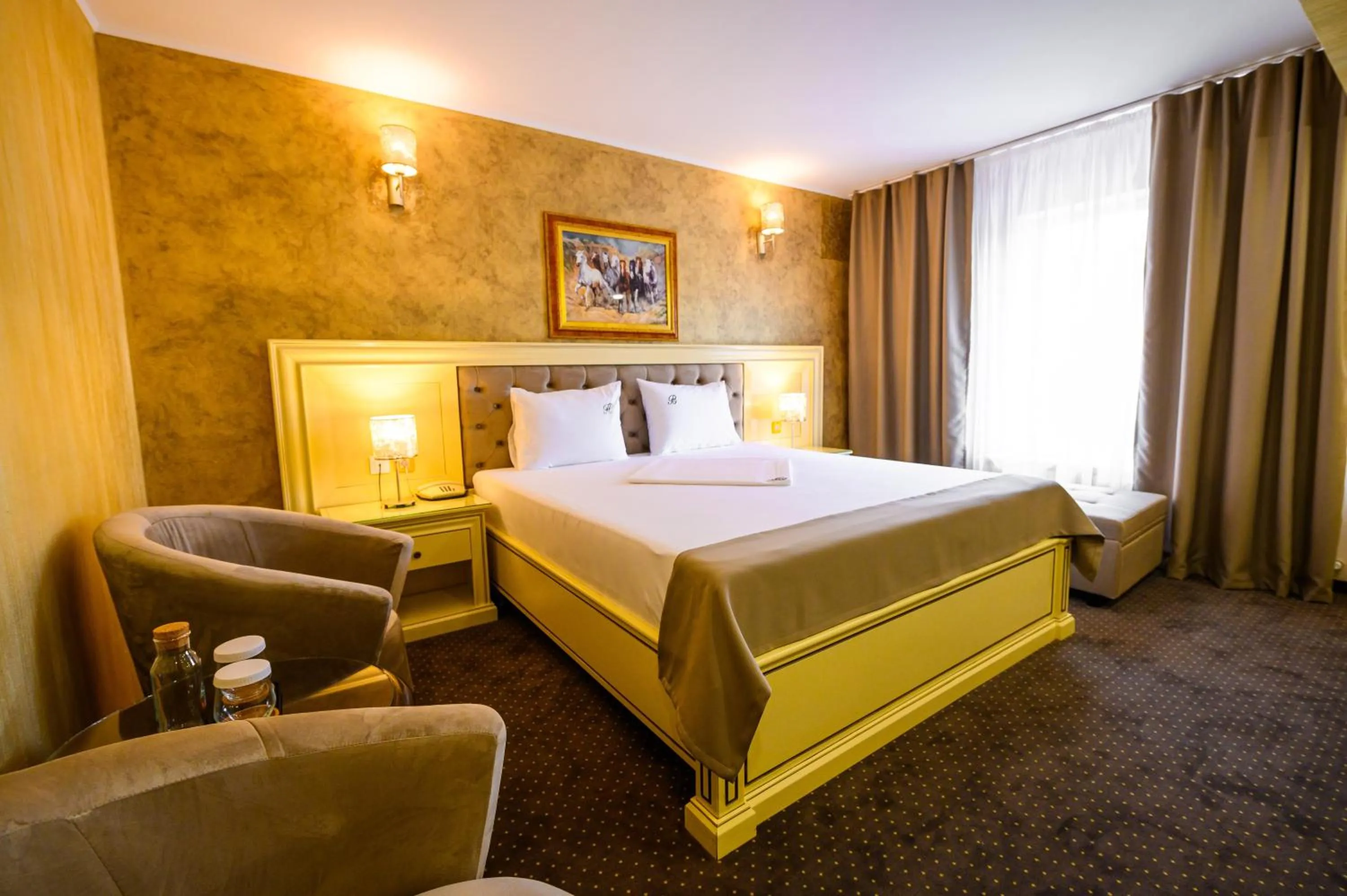 Bed in Hotel Bulevard