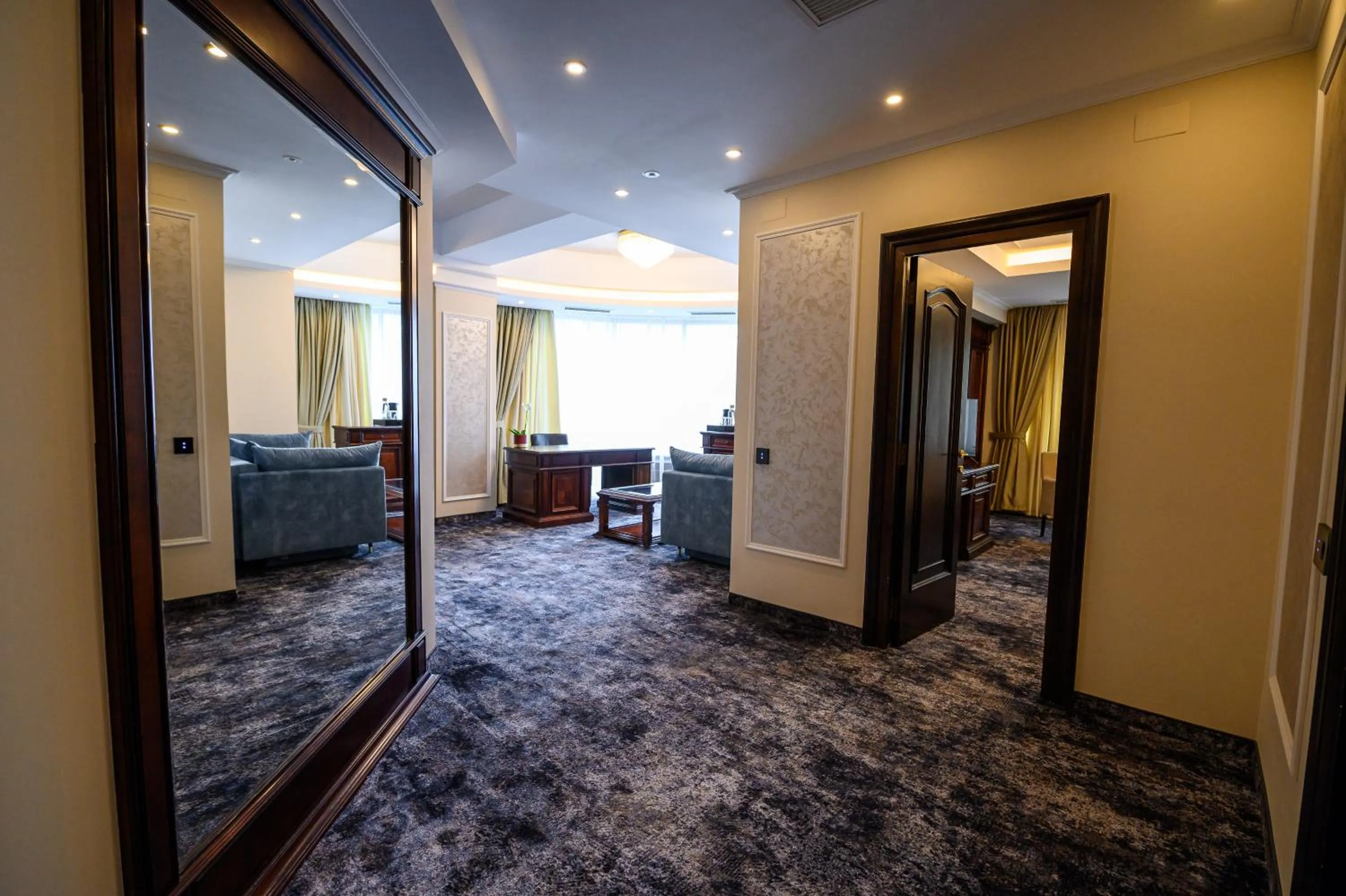 Seating area in Hotel Bulevard