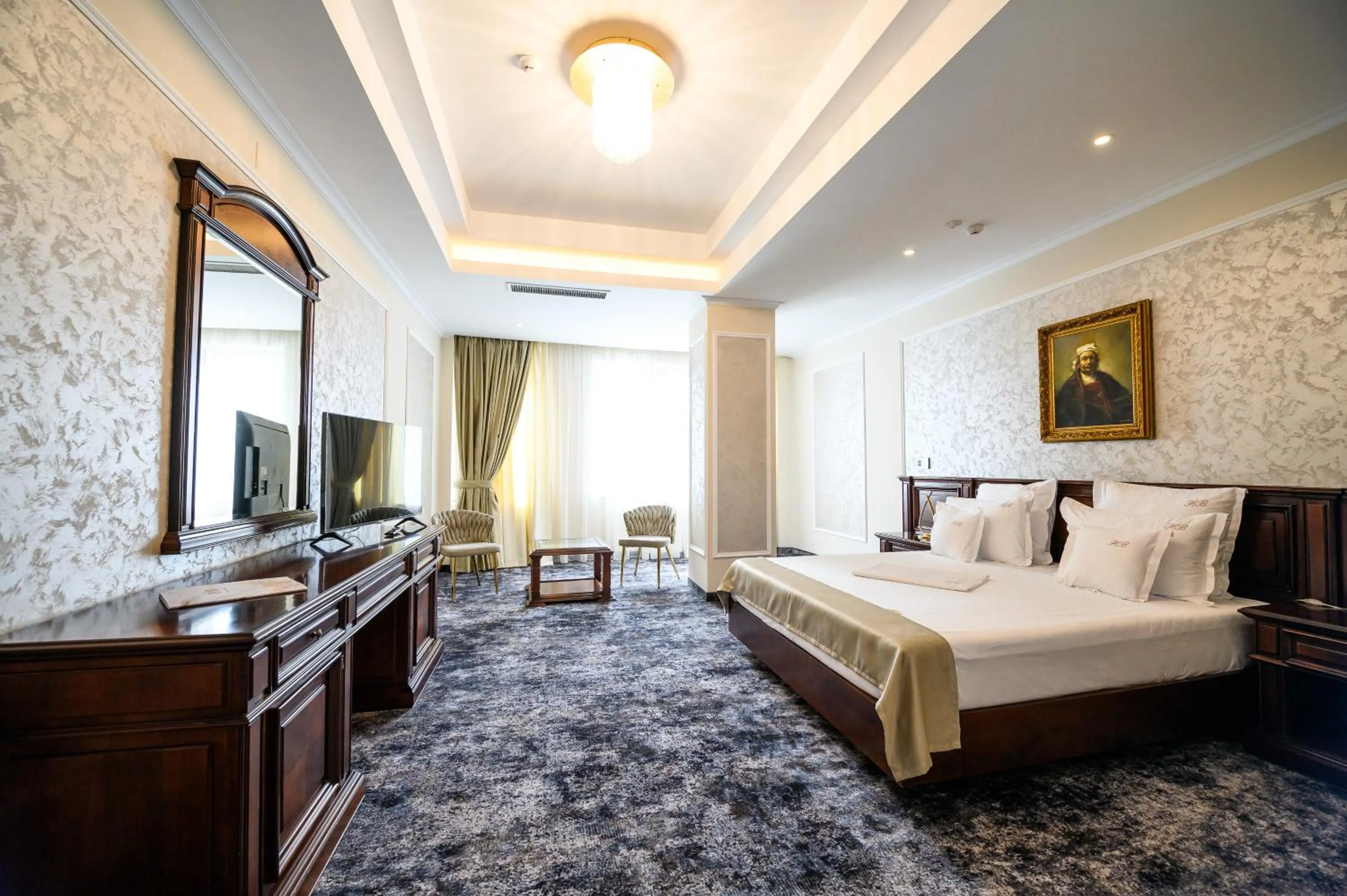 Bedroom, Bed in Hotel Bulevard