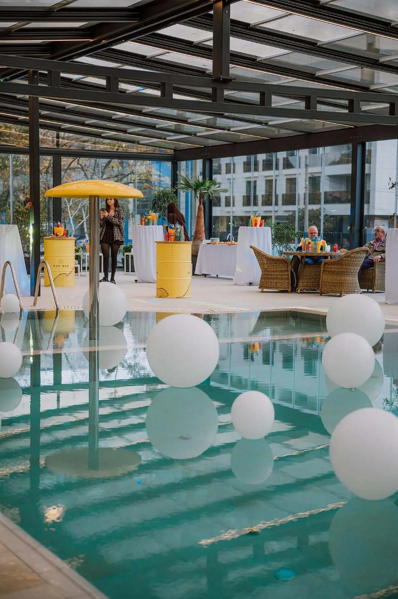 Swimming pool in Hotel Bulevard