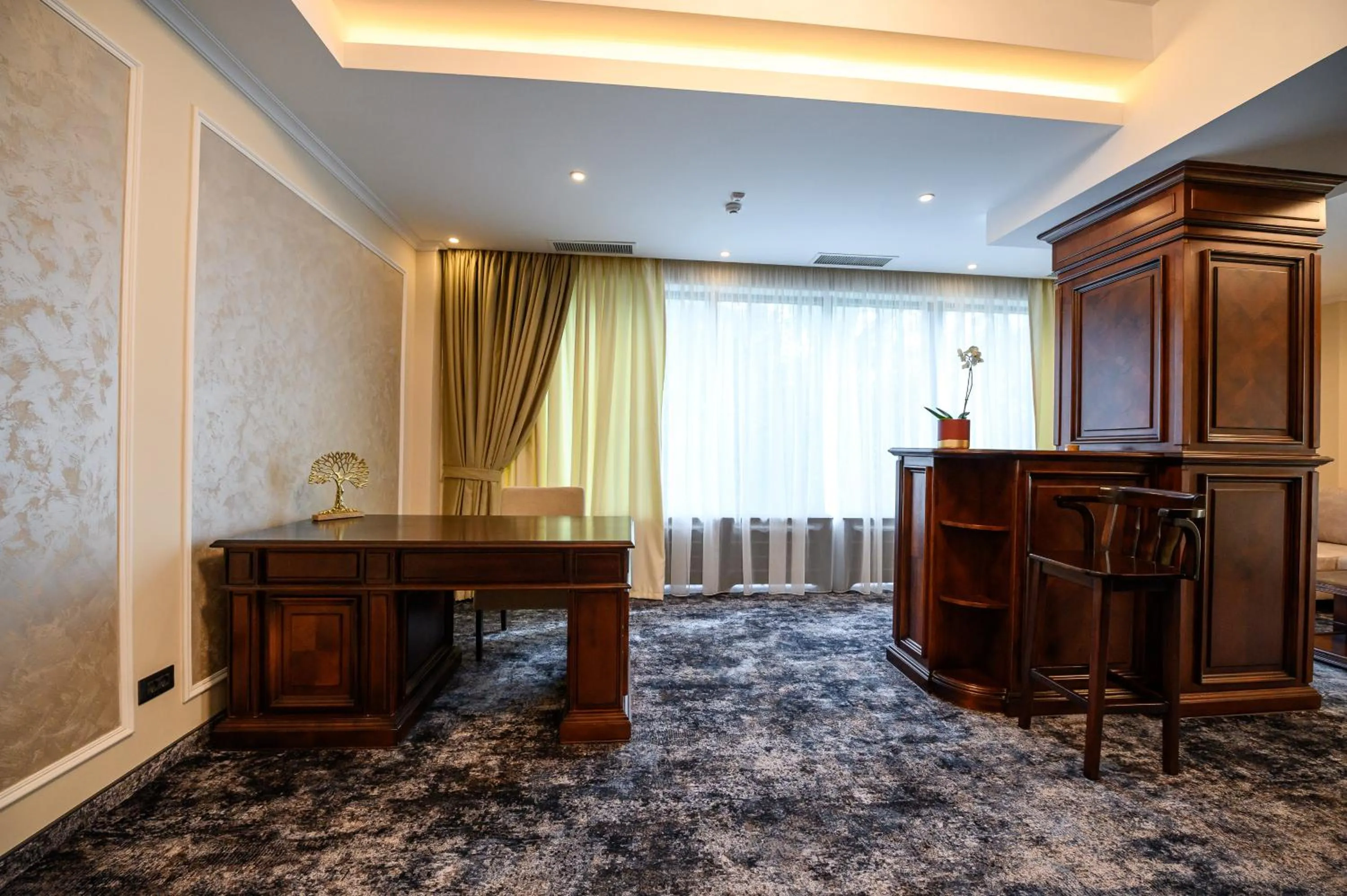 Seating area in Hotel Bulevard