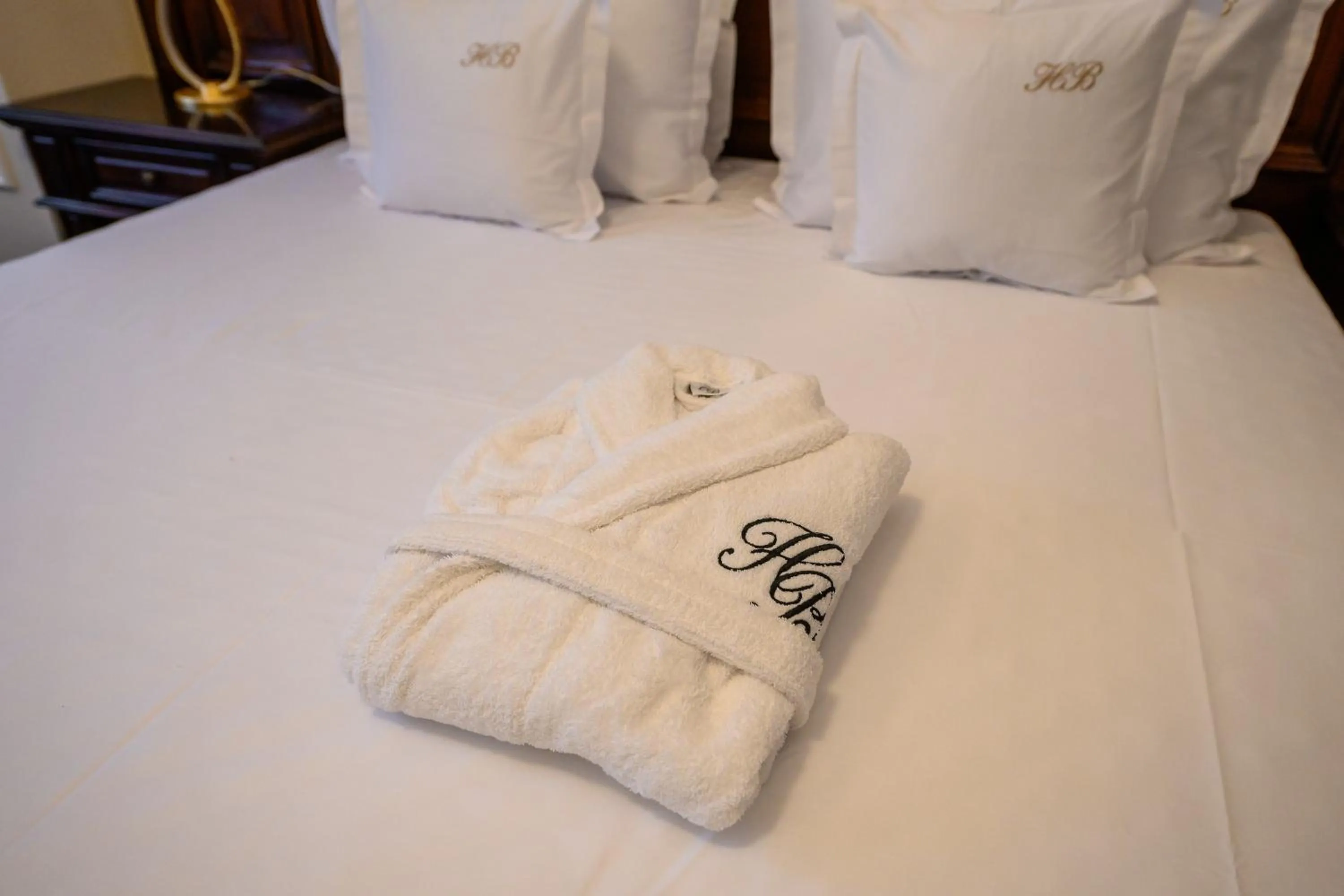 towels, Bed in Hotel Bulevard