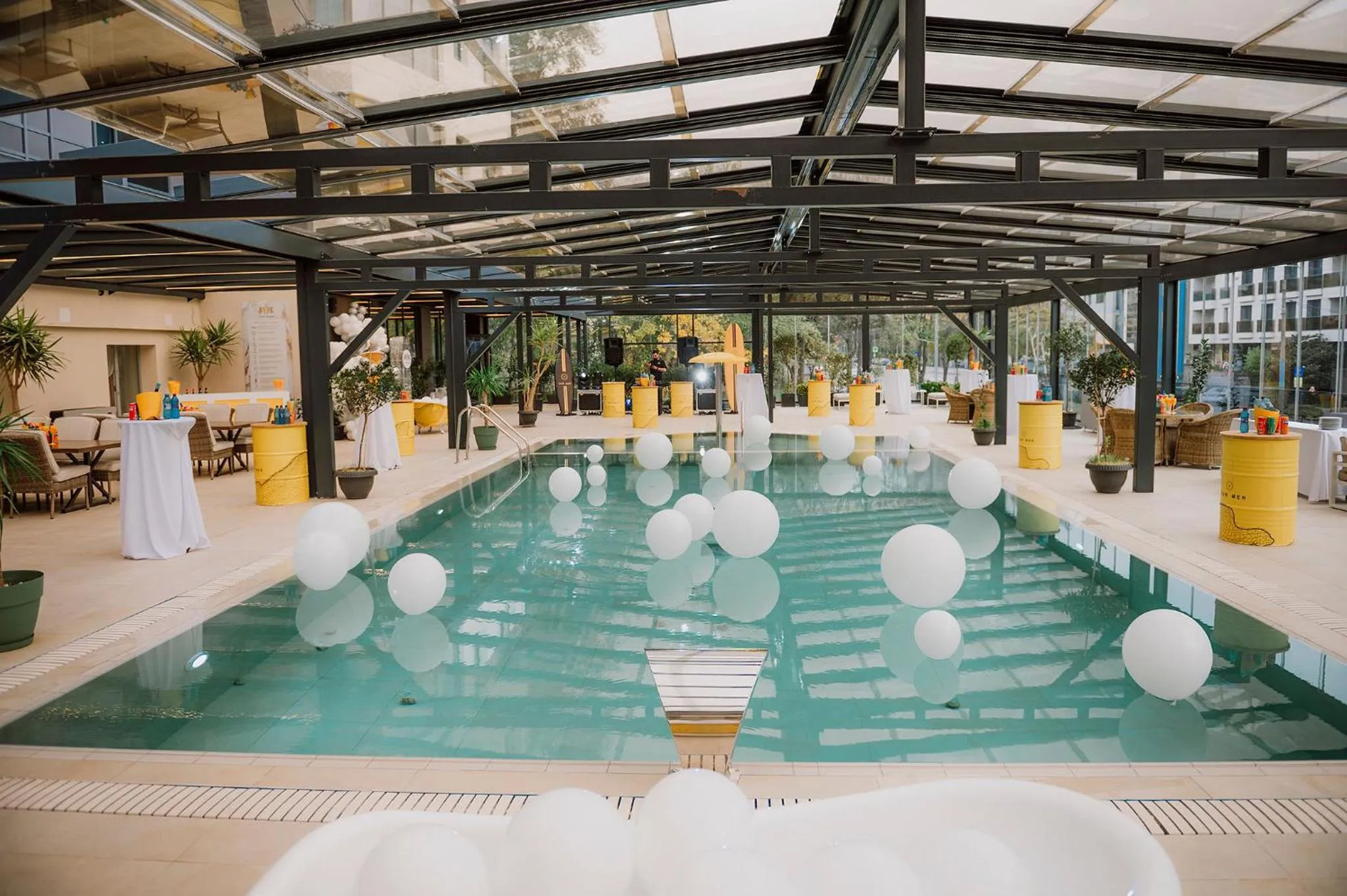 Swimming pool in Hotel Bulevard