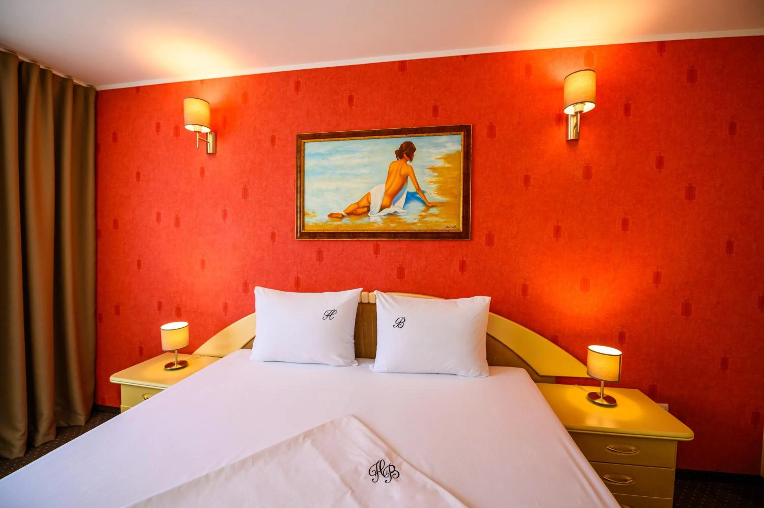 Bed in Hotel Bulevard