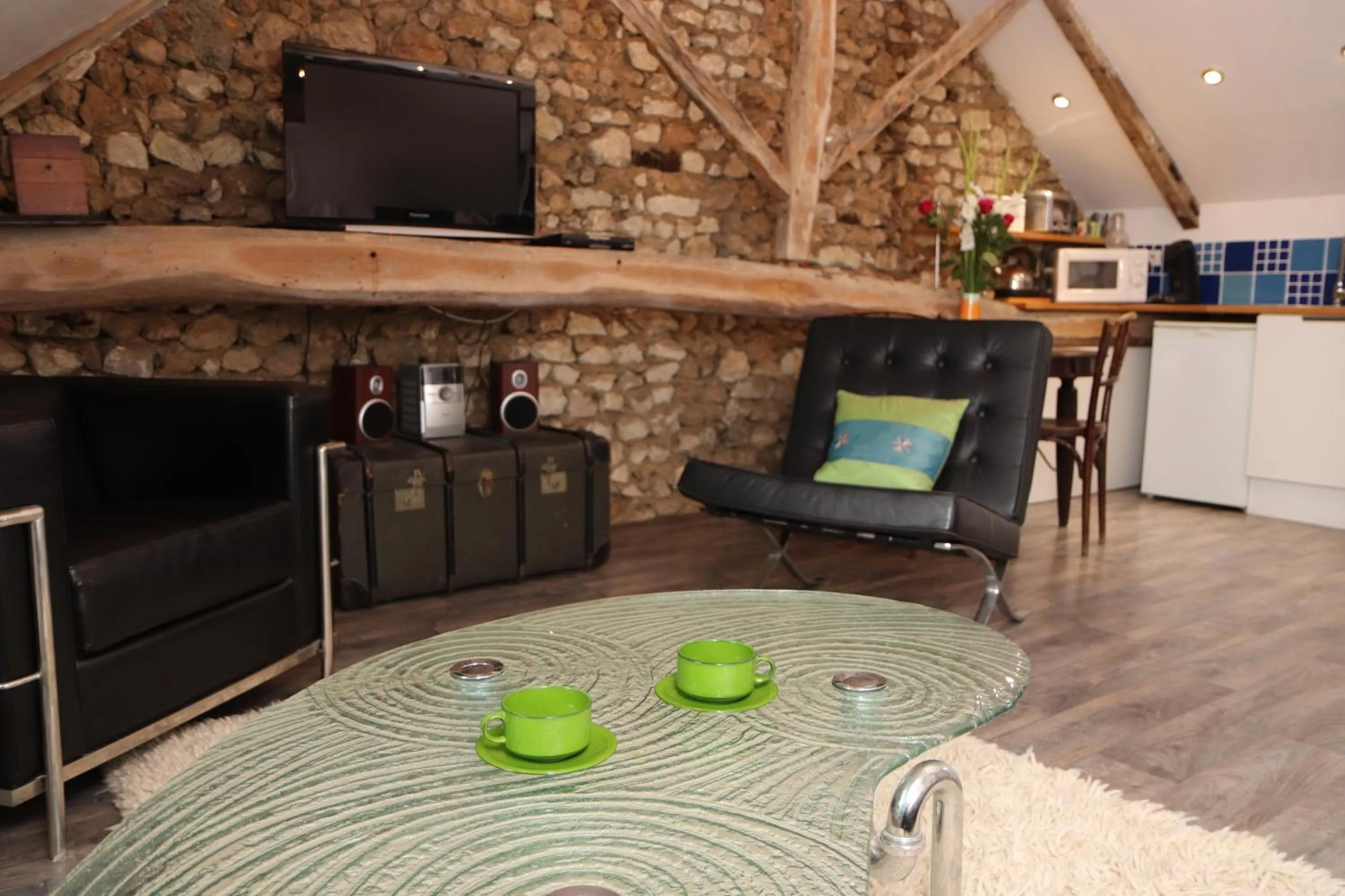 Living room in Le Chaton Rouge