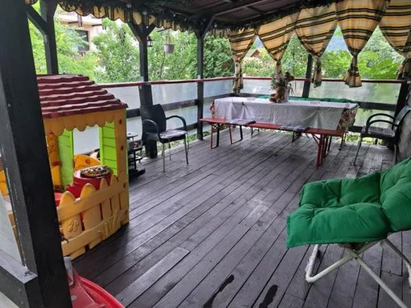 Patio in Pension Paunasul