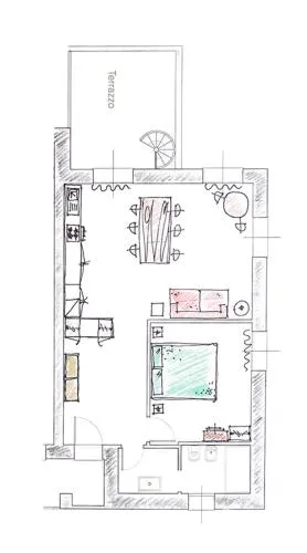 Floor plan in Leonardo Resort