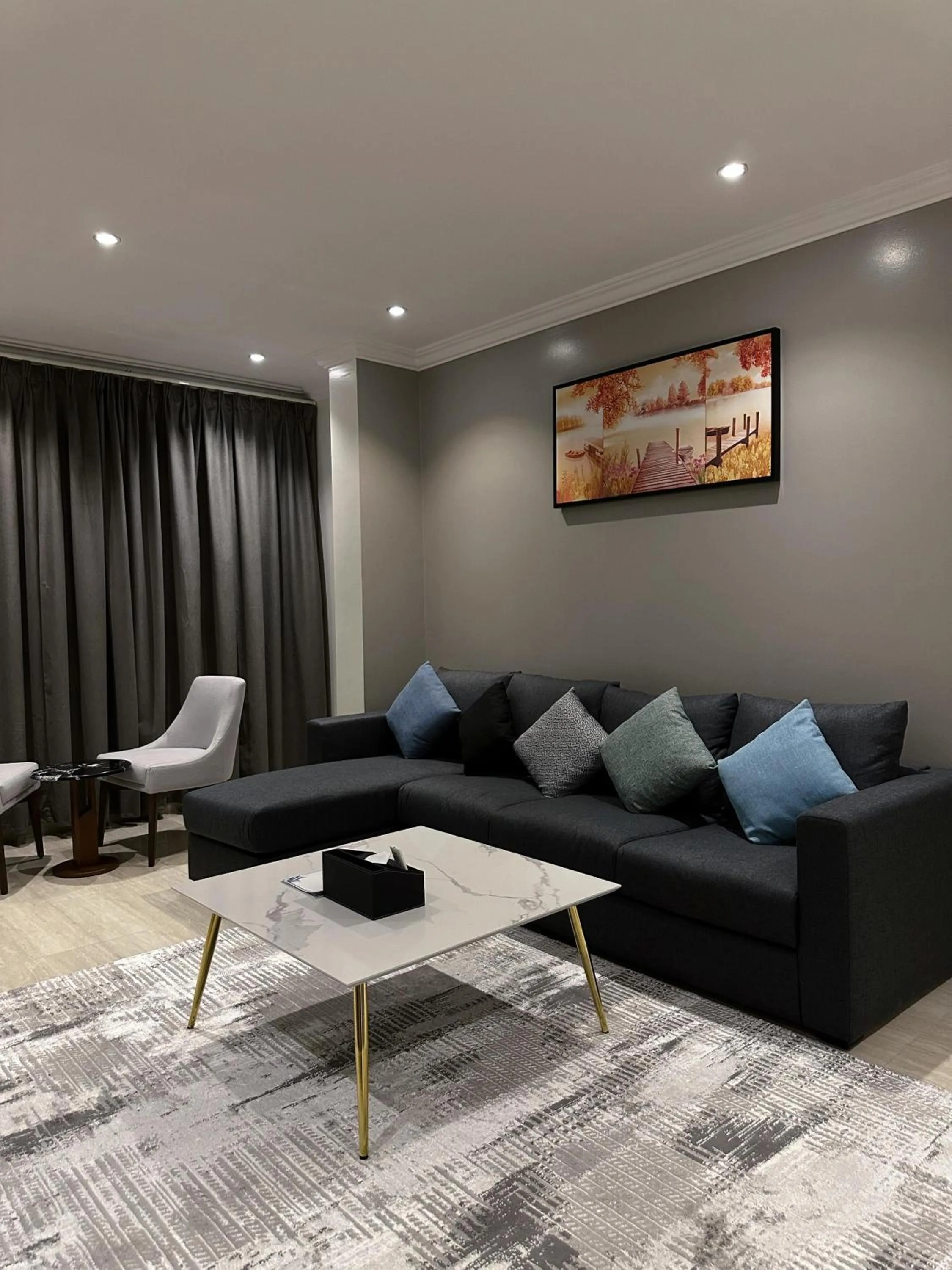 Living room in Art Suite