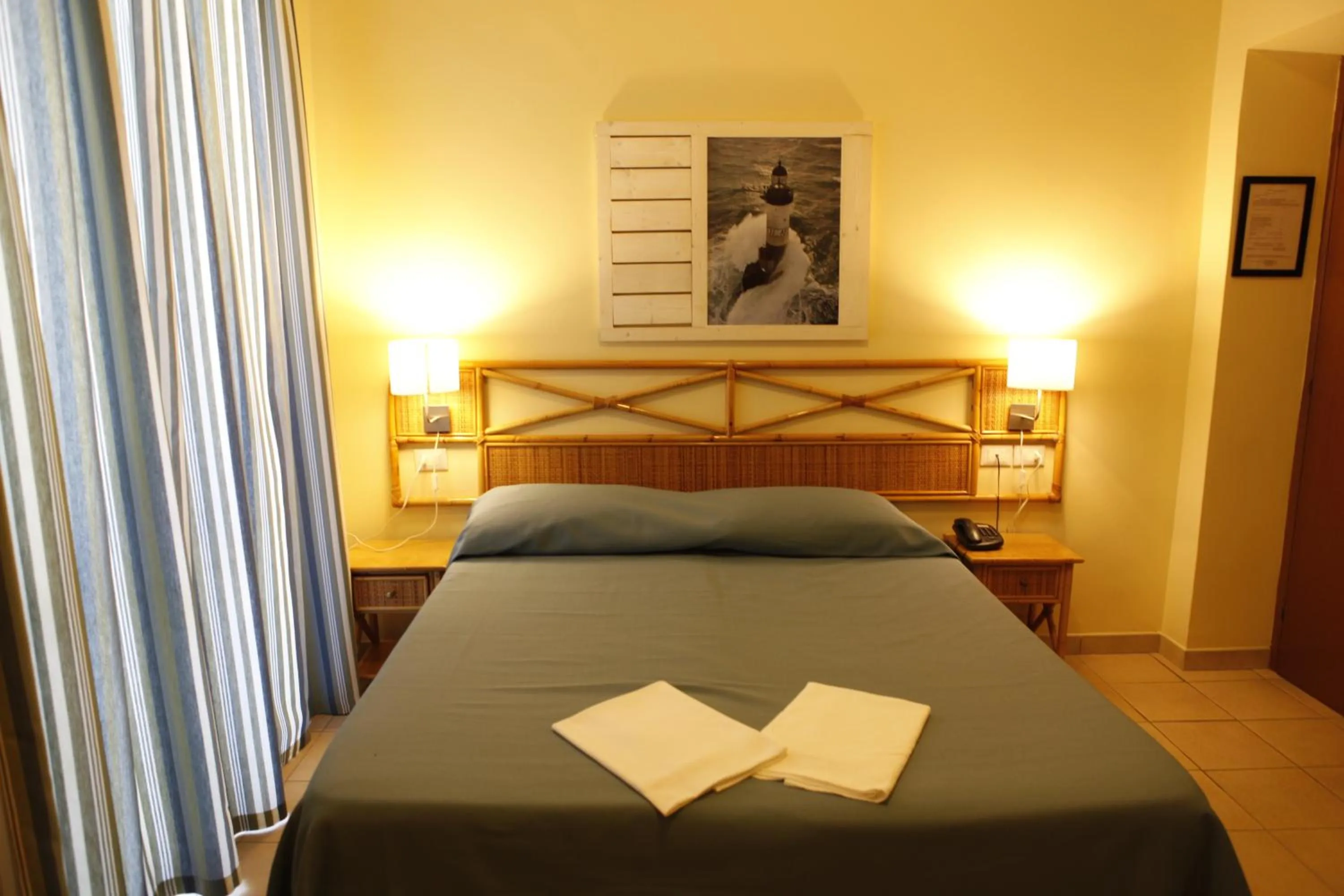 Bed in Hotel Villa Giulia