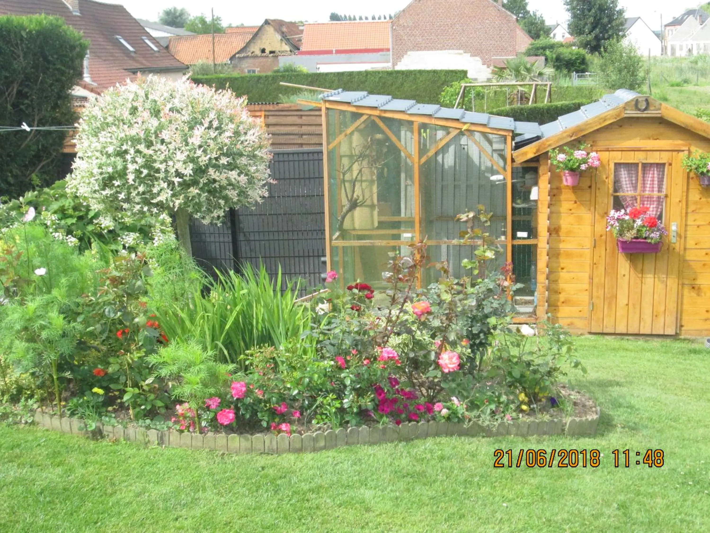 Garden in studios les Hortensias