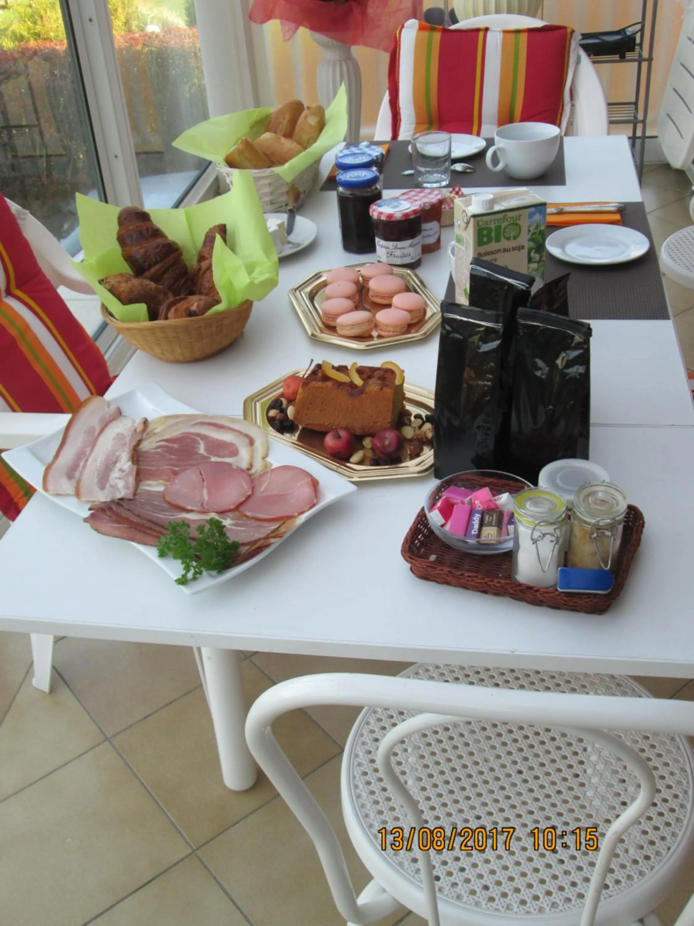 Food close-up in studios les Hortensias