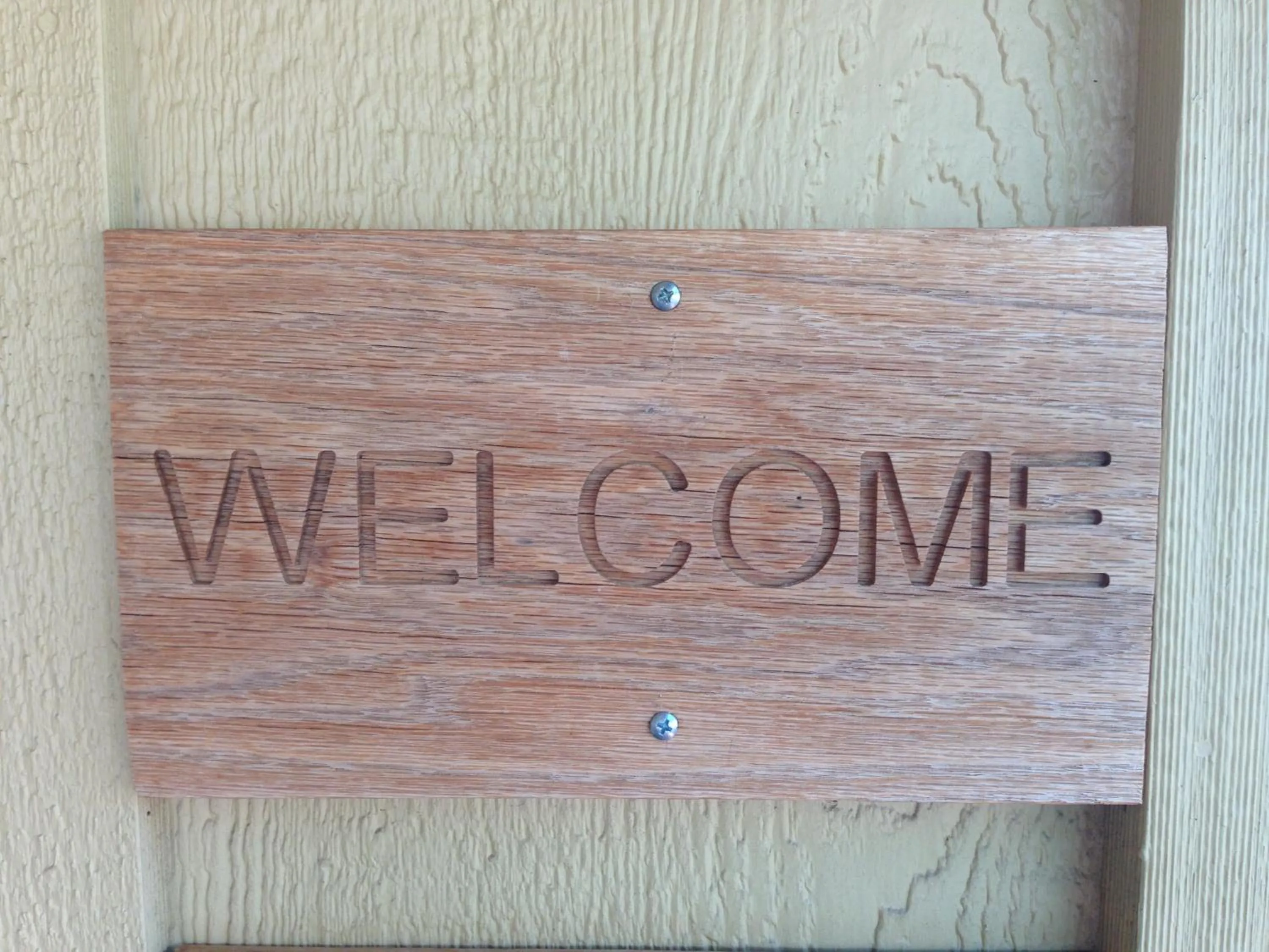 Logo/Certificate/Sign in Priest Station Cafe & Cabins