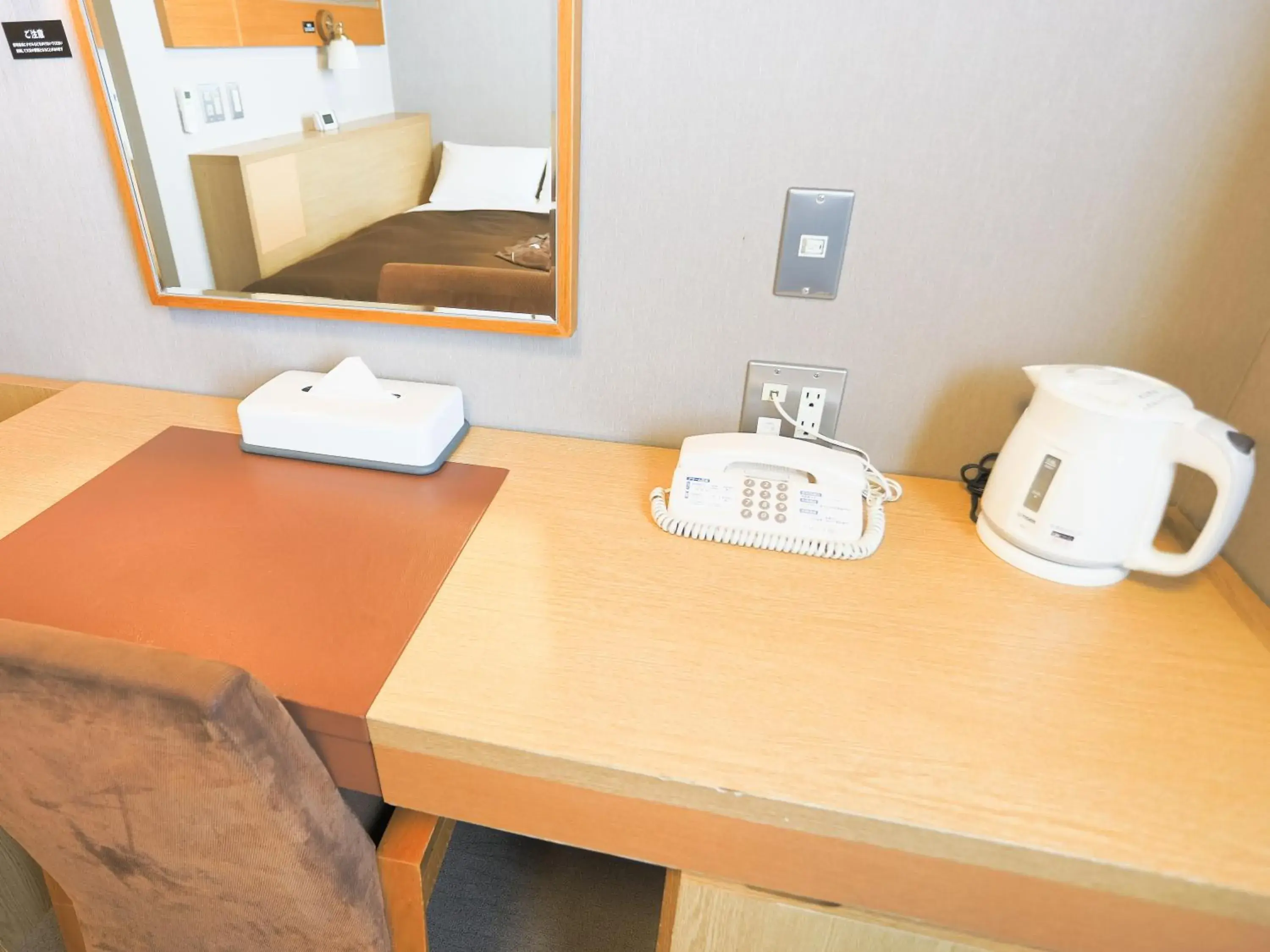 Bed in Castle Inn Sendai Bed in Castle Inn Sendai