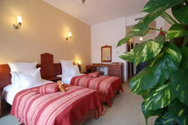 Twin Room with Mountain View in Ezio House Twin Room with Mountain View in Ezio House